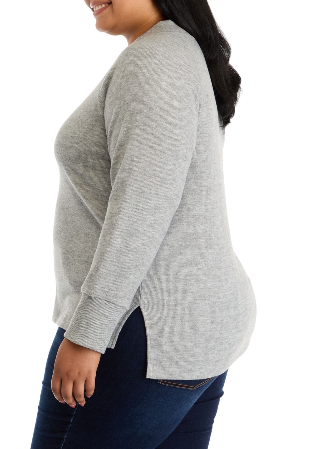 Plus Size Fireside Tunic Top