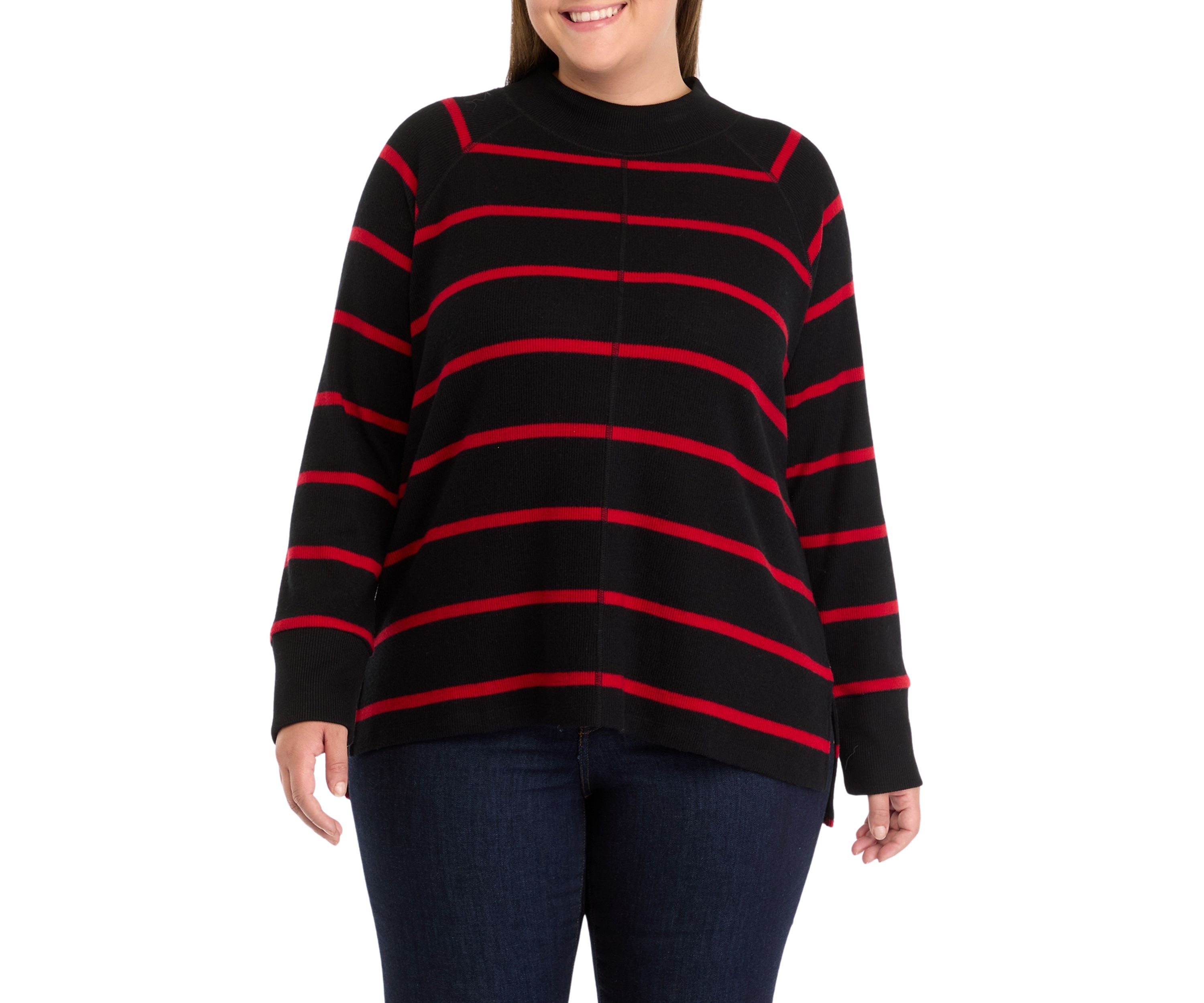 Plus Size Fireside Tunic Top