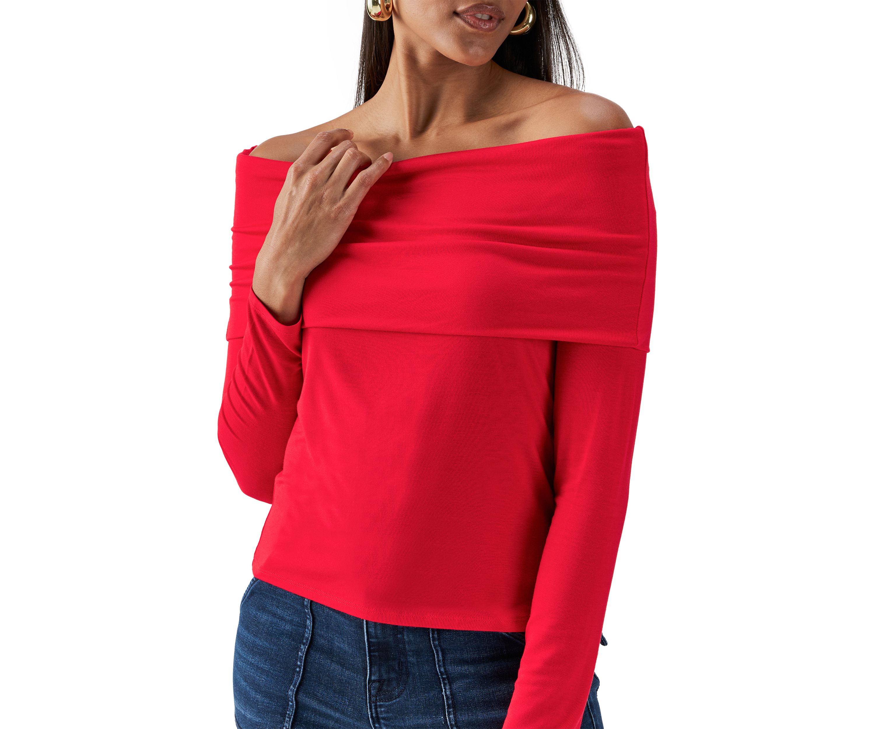 Womens Off the Shoulder Top 