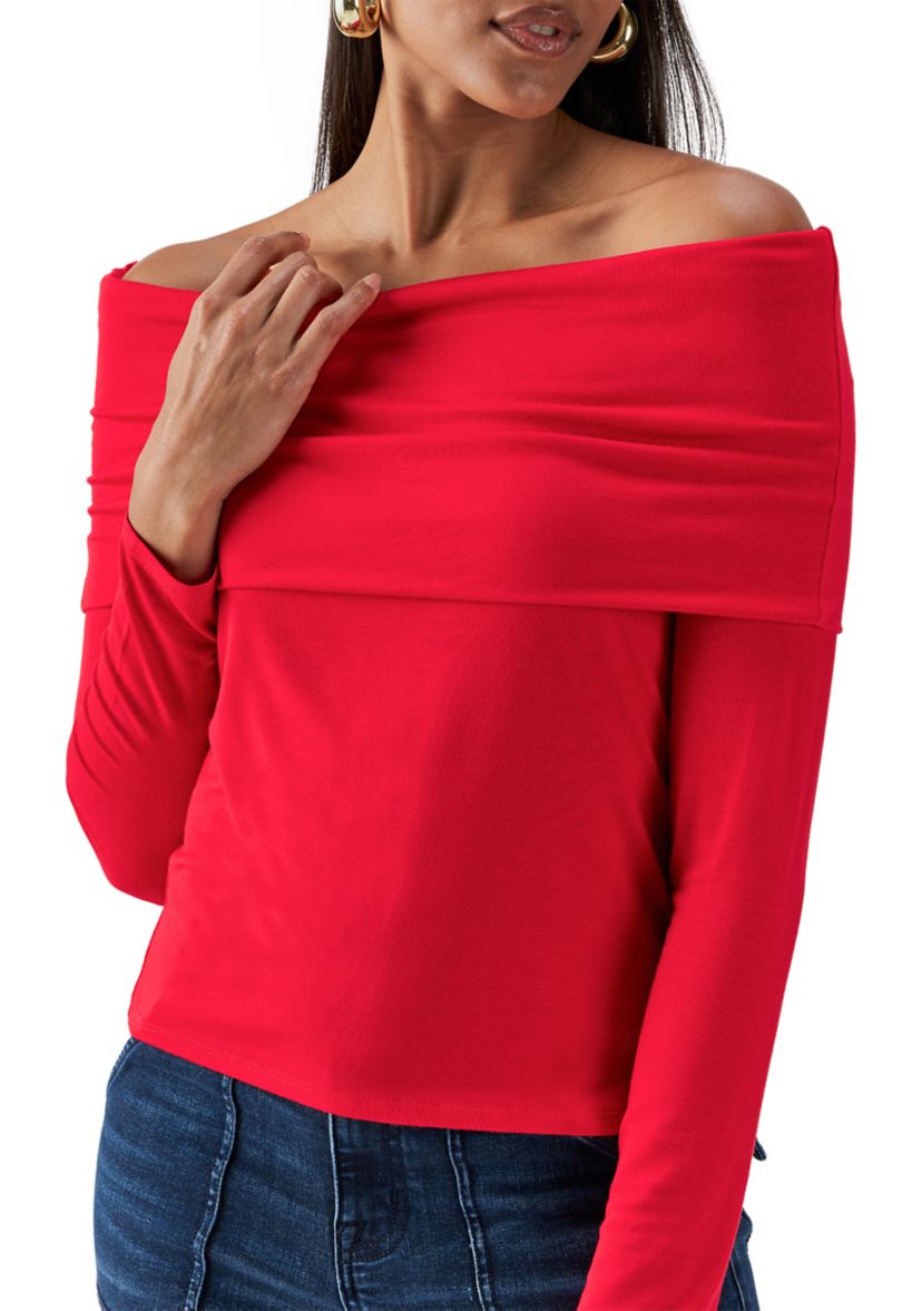 Womens Off the Shoulder Top 