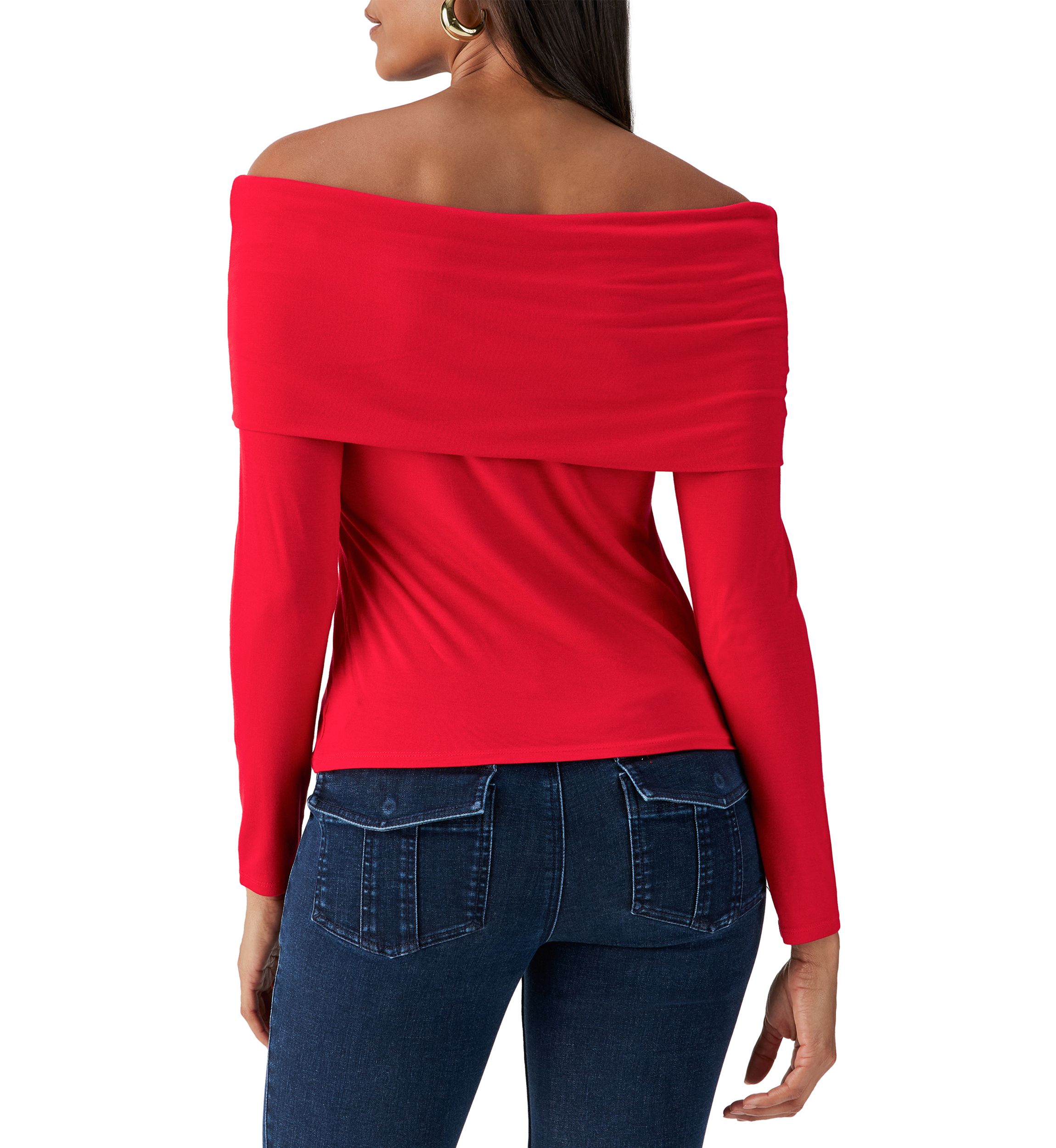 Womens Off the Shoulder Top 