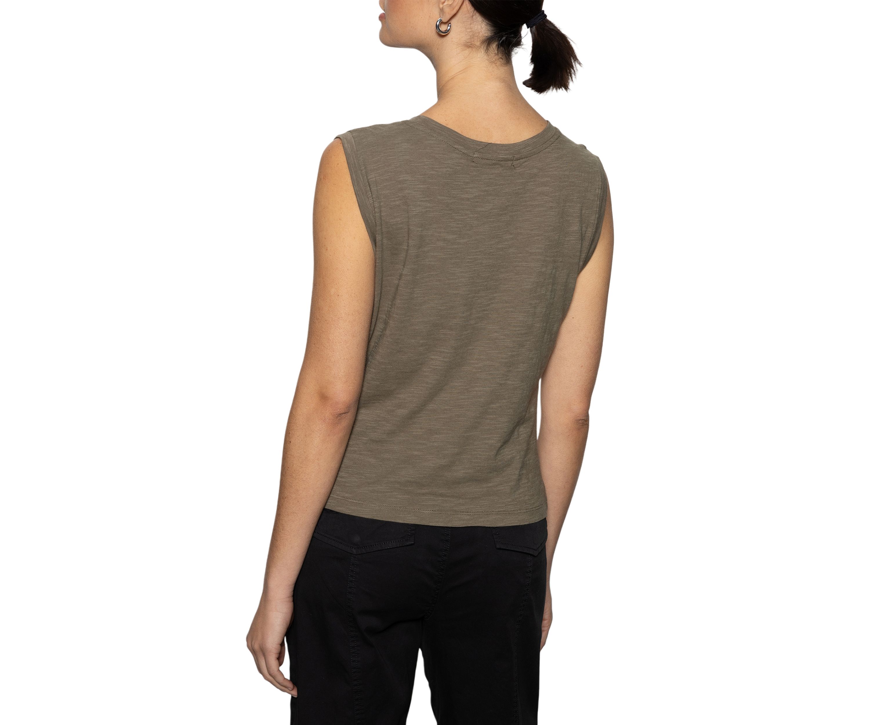 Womens Draped Tank Top
