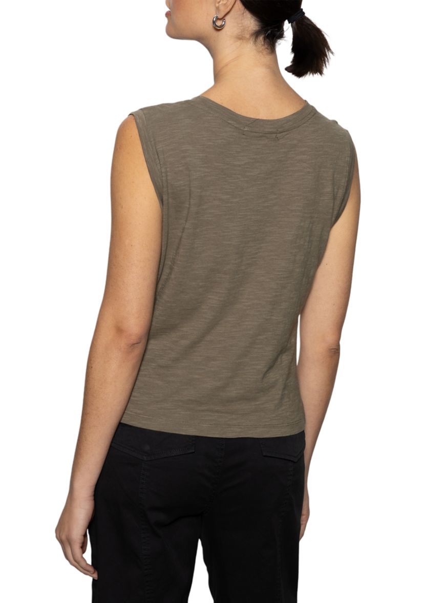 Womens Draped Tank Top