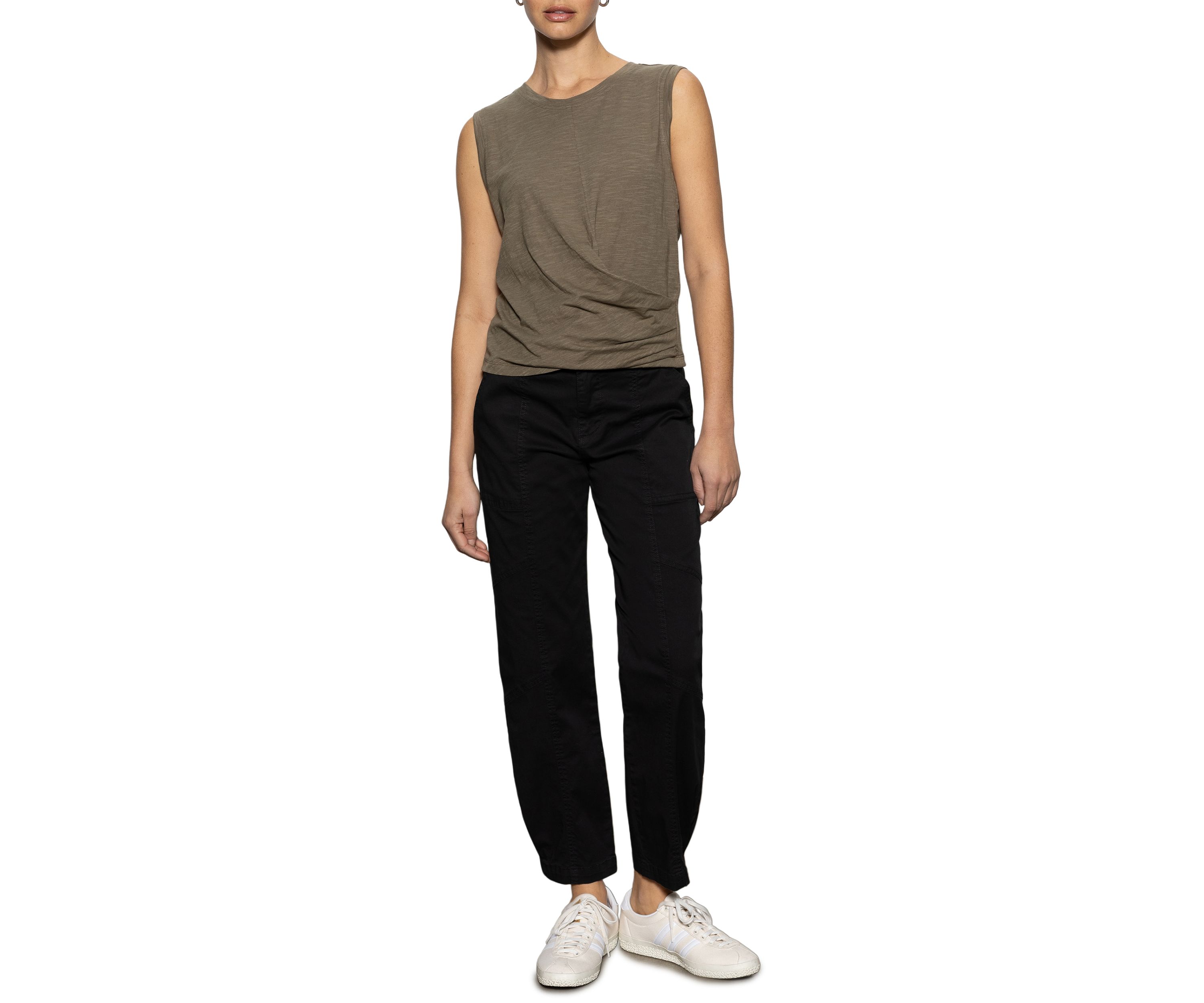 Womens Draped Tank Top