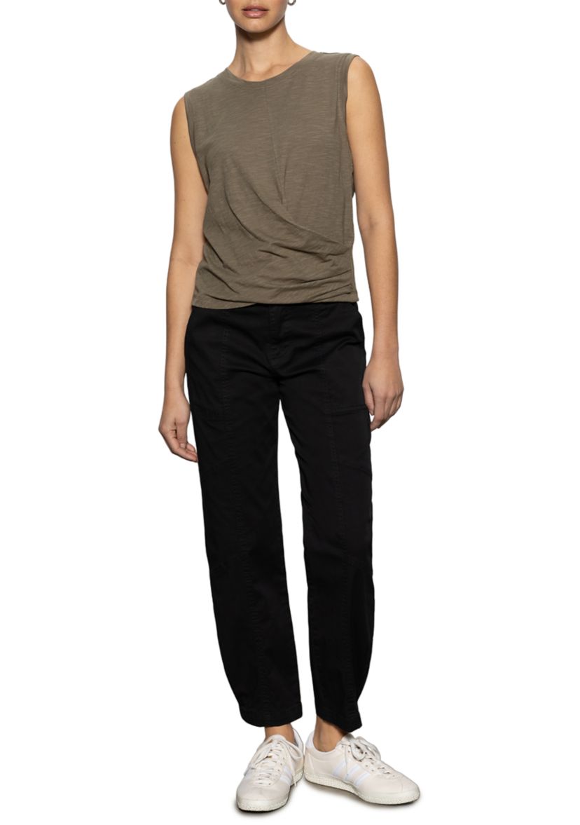 Womens Draped Tank Top