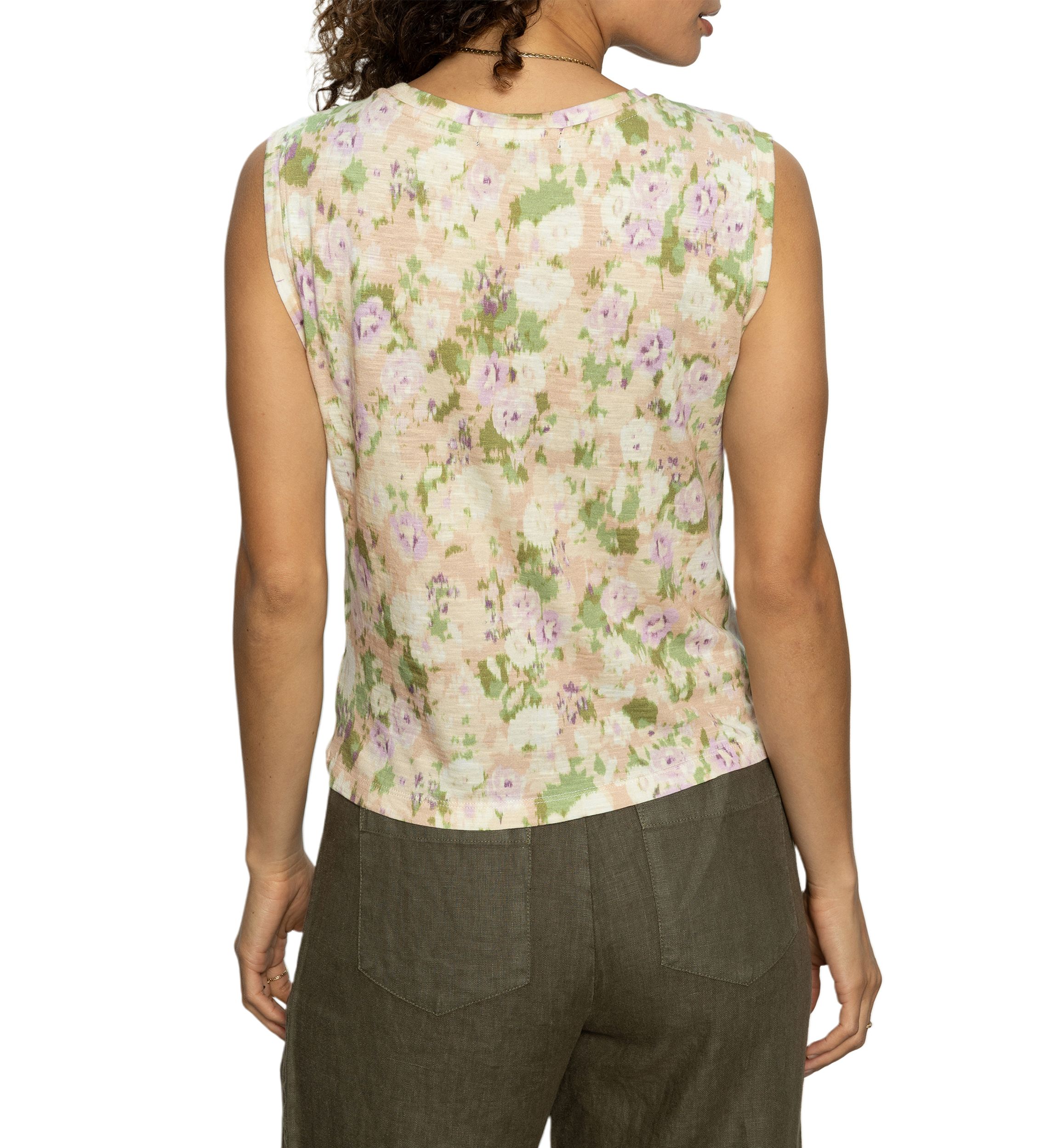 Womens Draped Tank Top