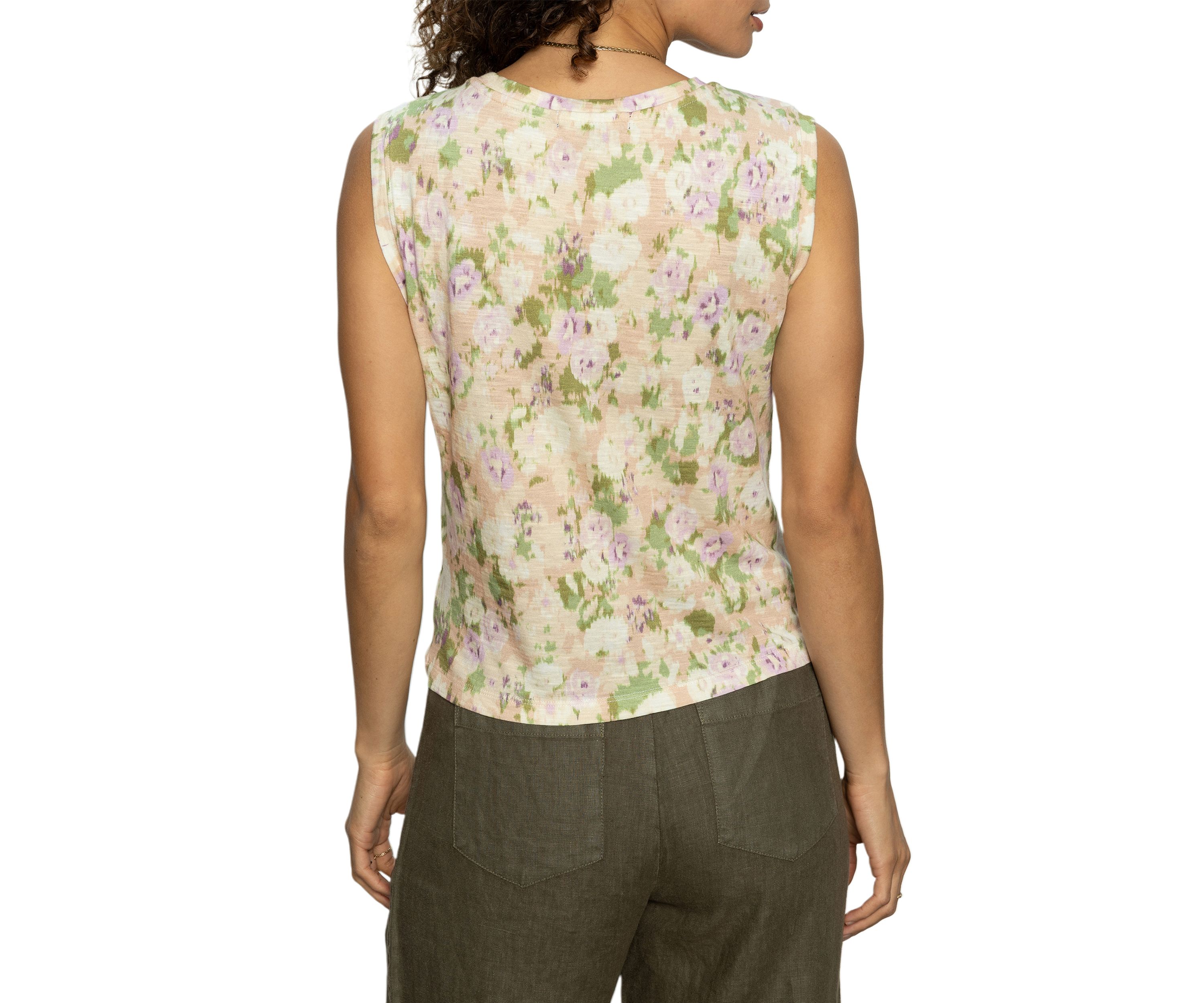 Womens Draped Tank Top