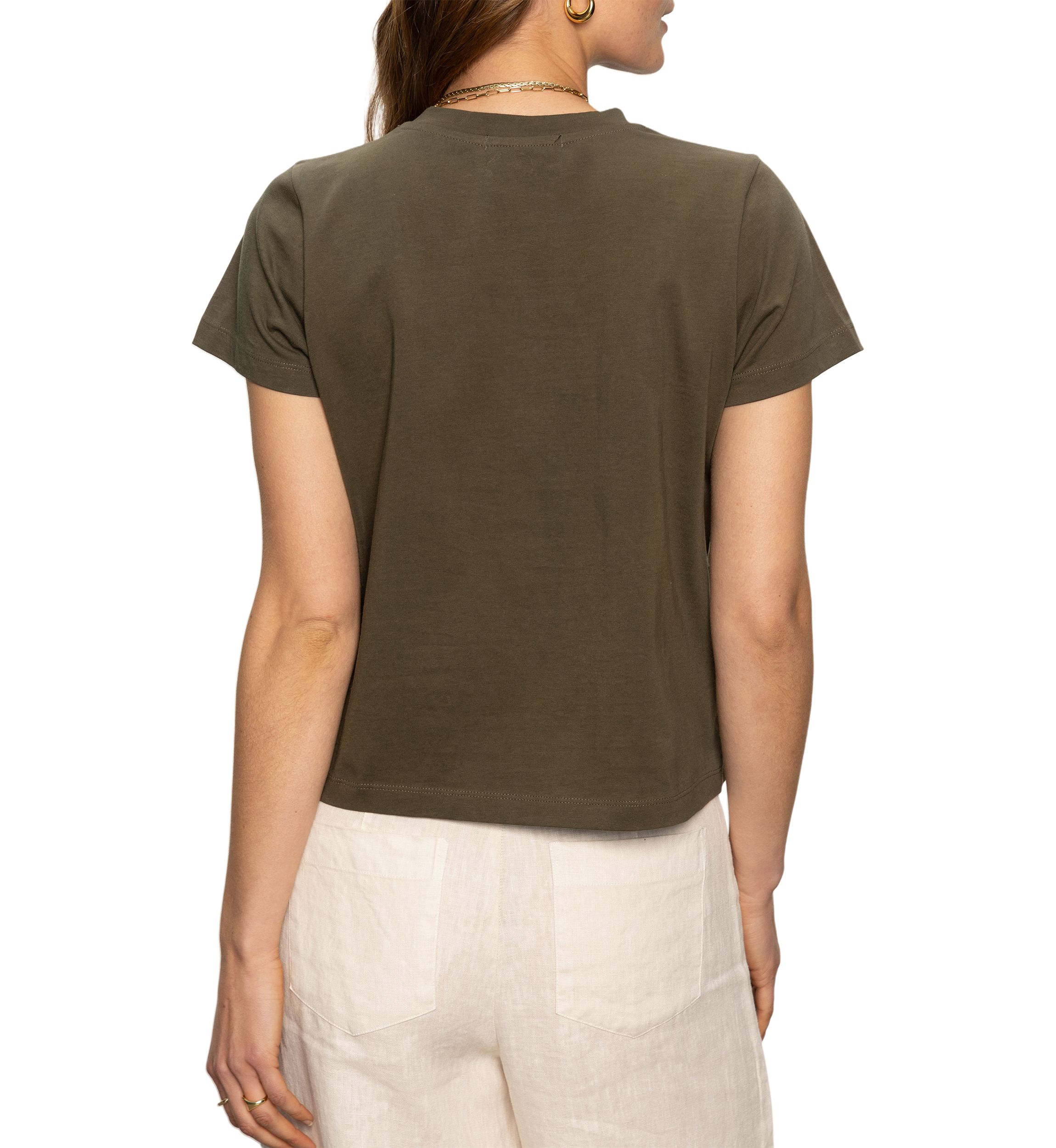 Womens Embroidered Perfect T-Shirt 