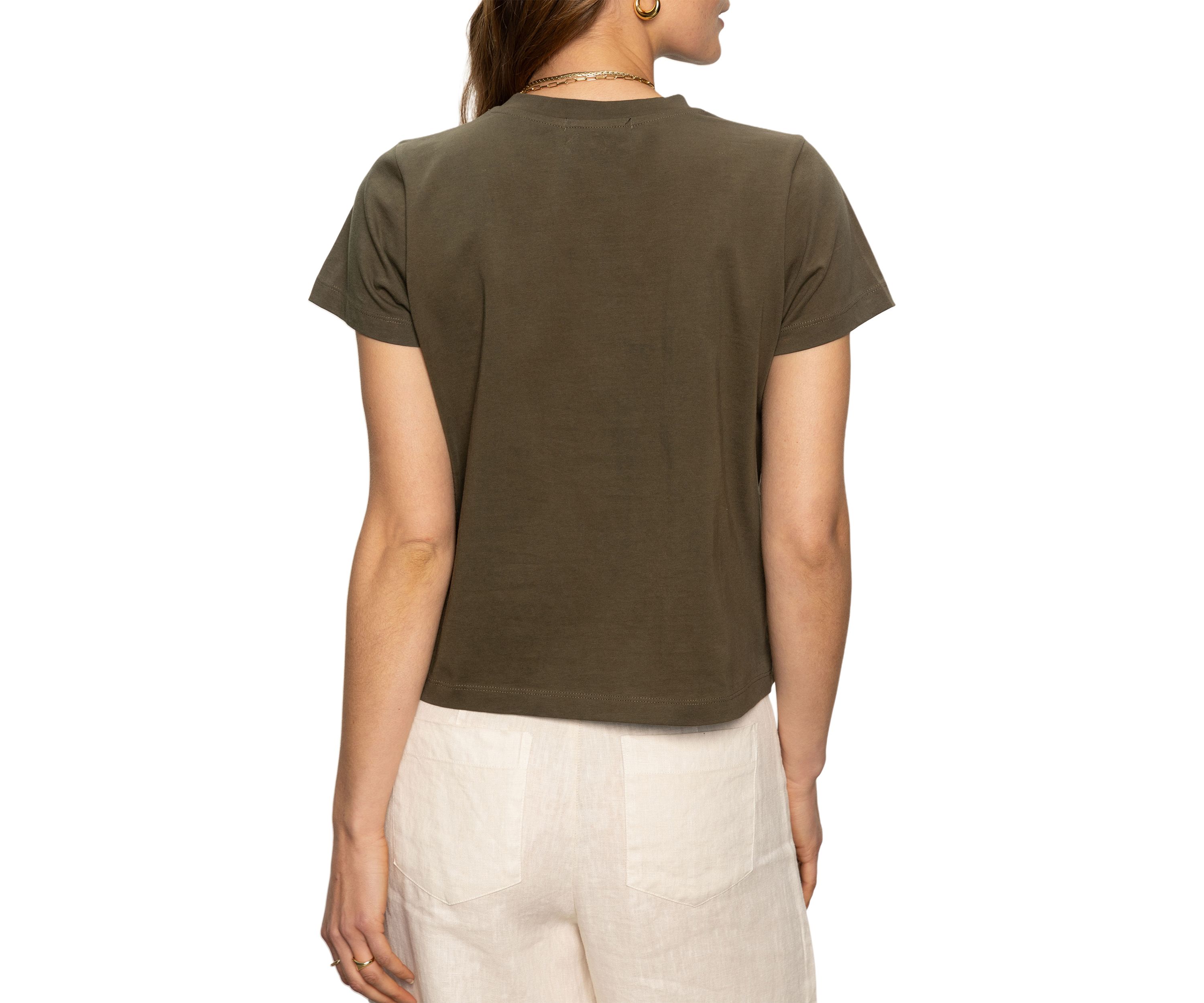 Womens Embroidered Perfect T-Shirt 