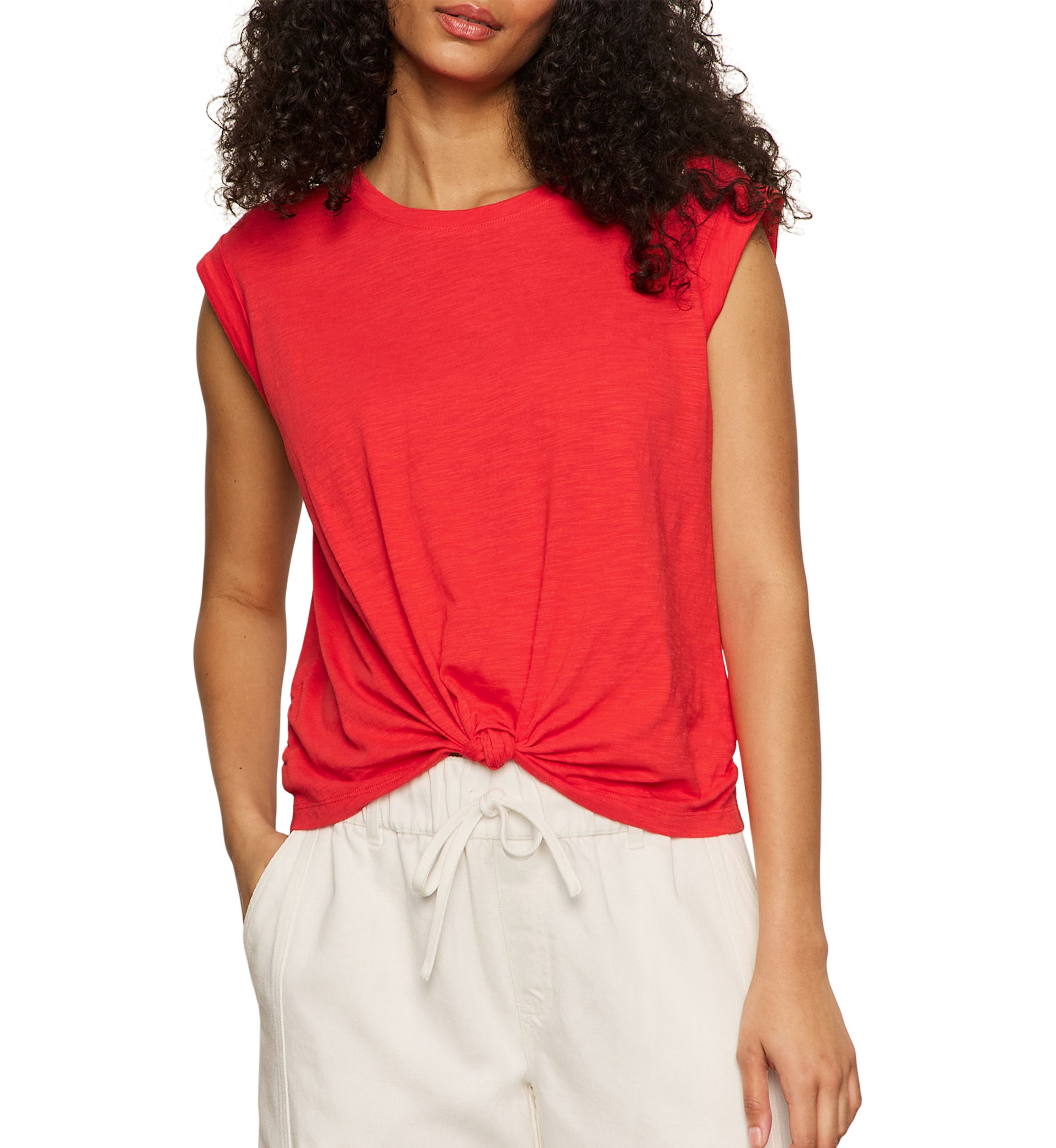 Womens Knotted Muscle T-Shirt 