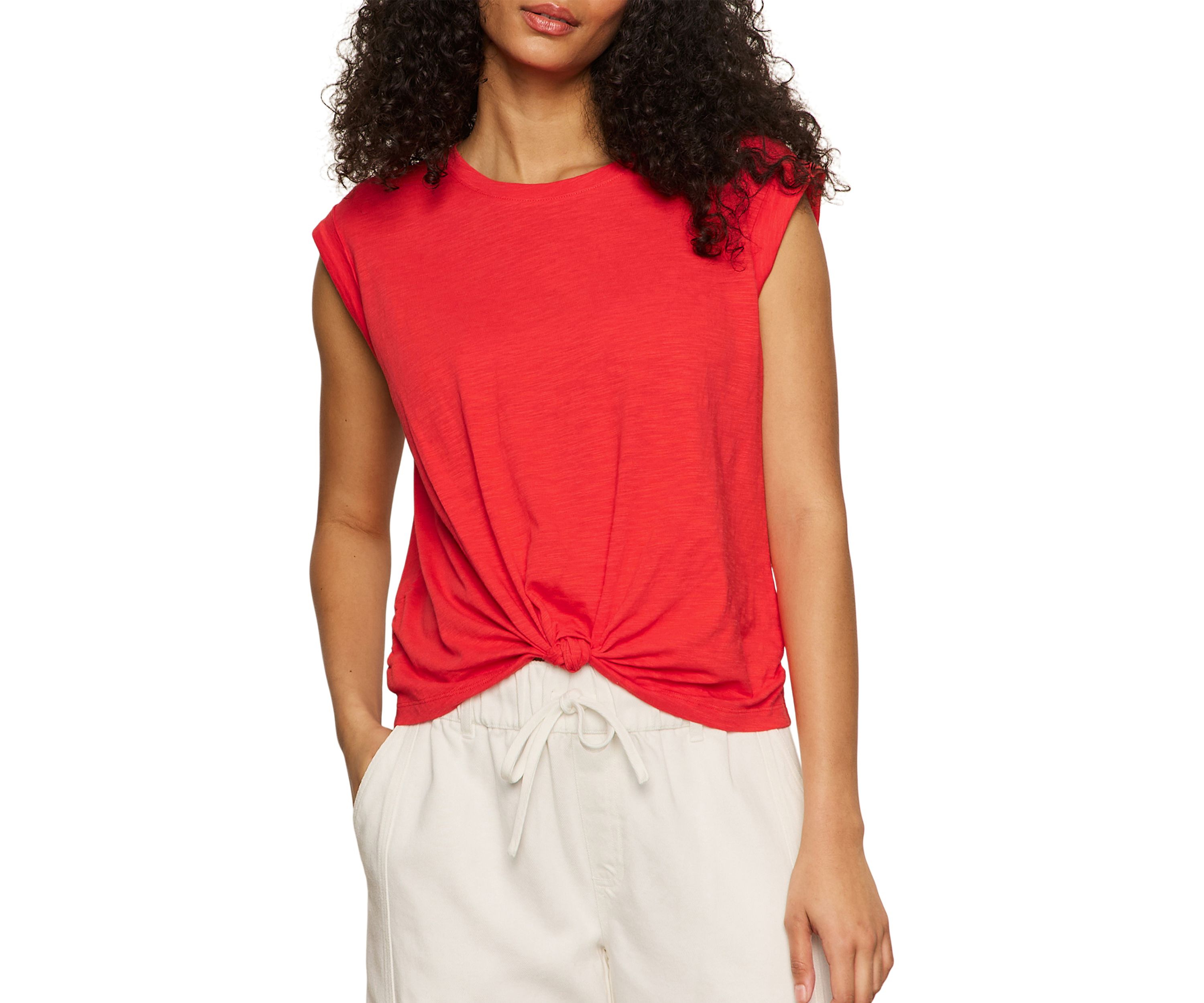 Womens Knotted Muscle T-Shirt 
