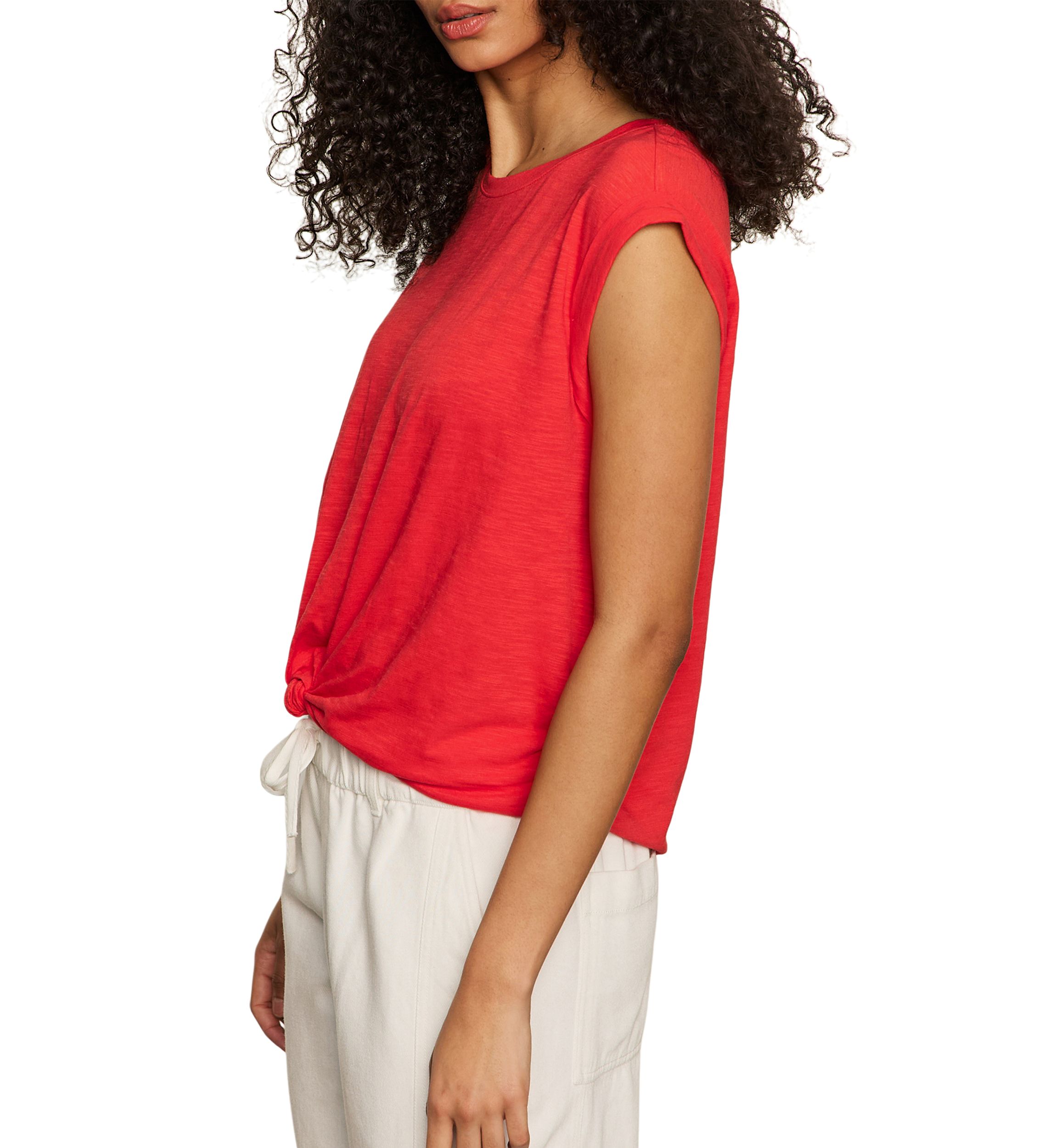 Womens Knotted Muscle T-Shirt 