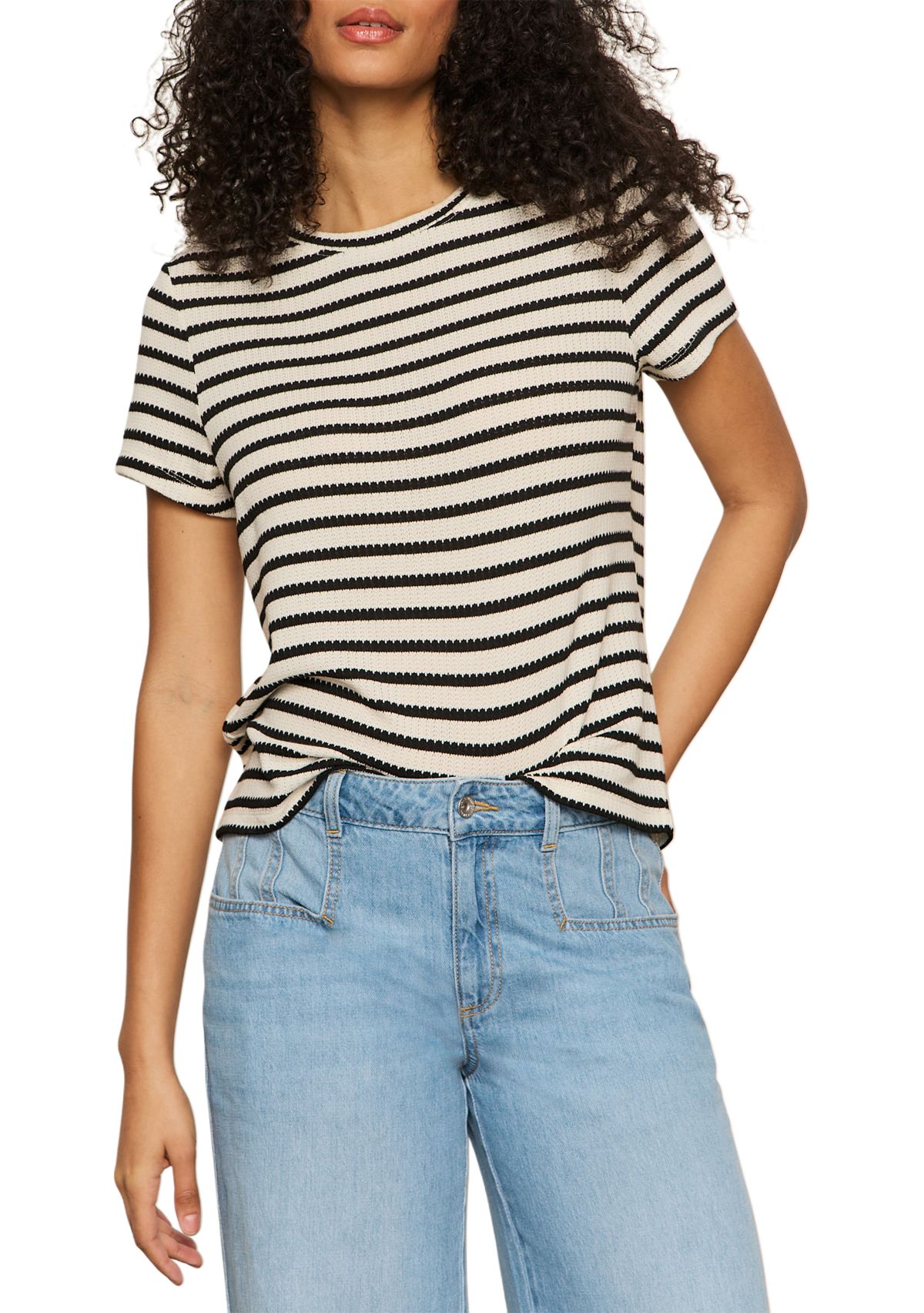 Womens Perfect Textured T-Shirt 