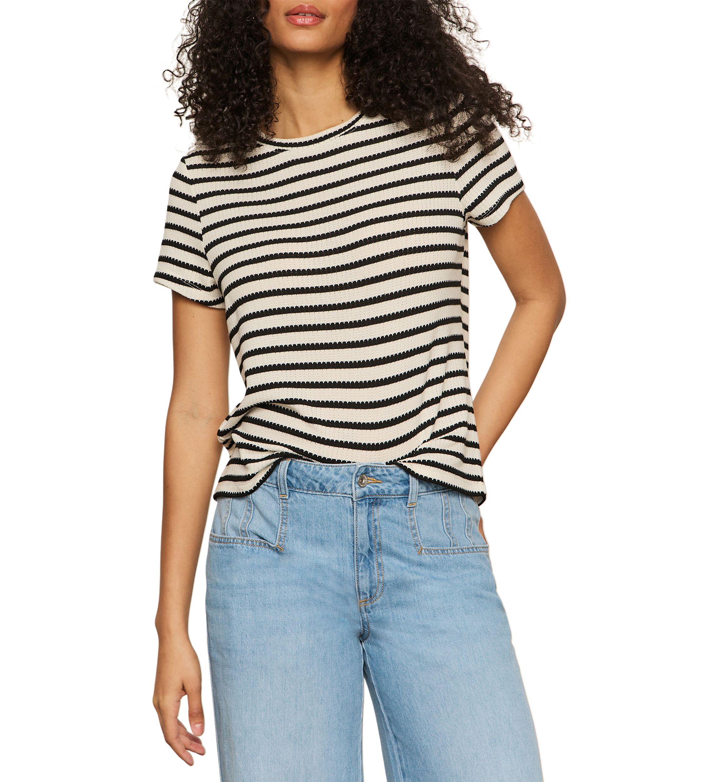 Womens Perfect Textured T-Shirt 