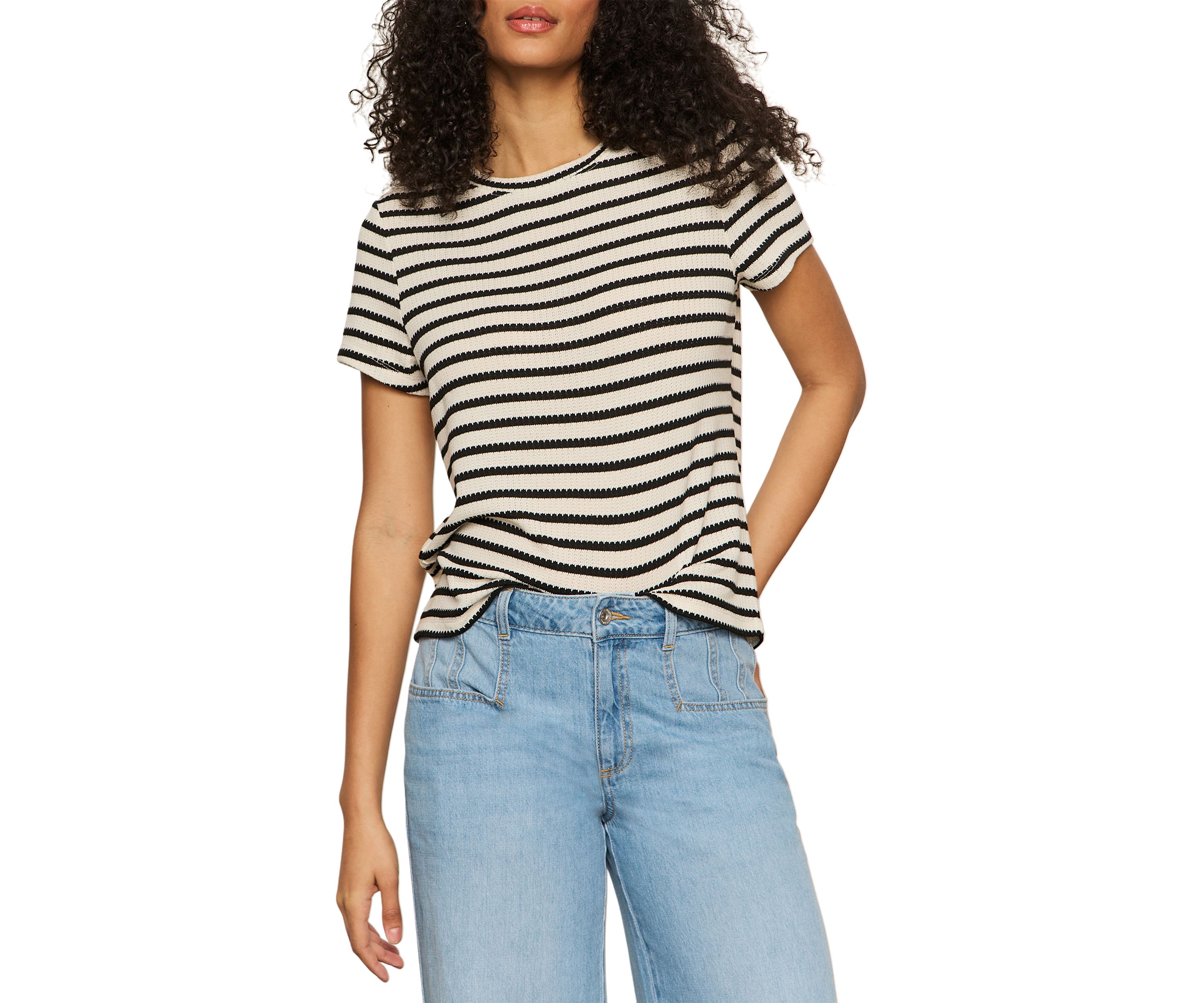 Womens Perfect Textured T-Shirt 