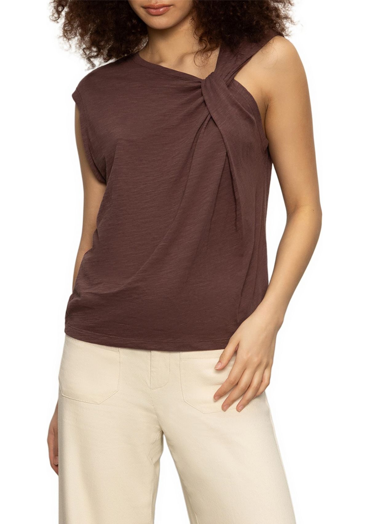 Womens So Twisted Muscle Top