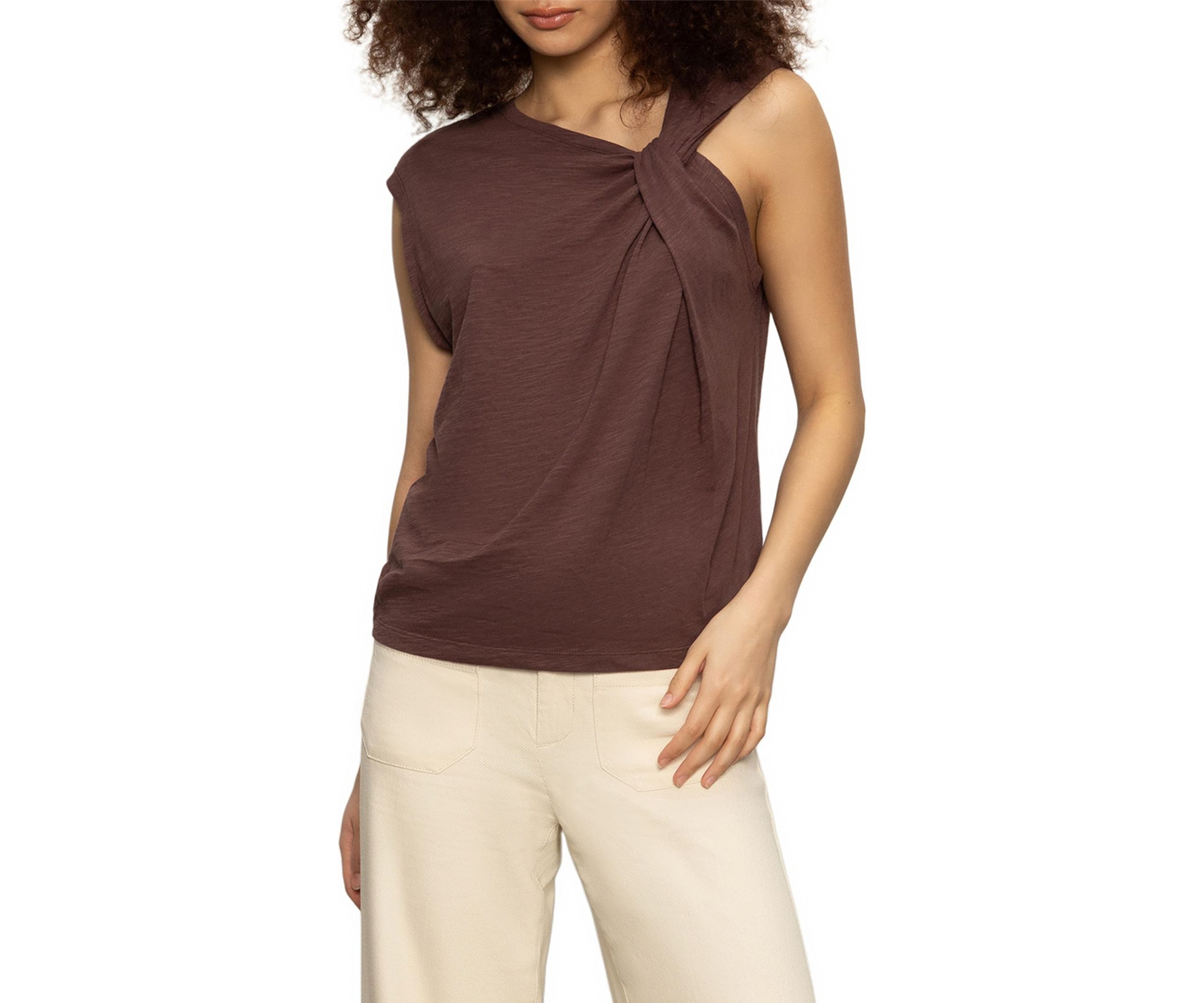 Womens So Twisted Muscle Top