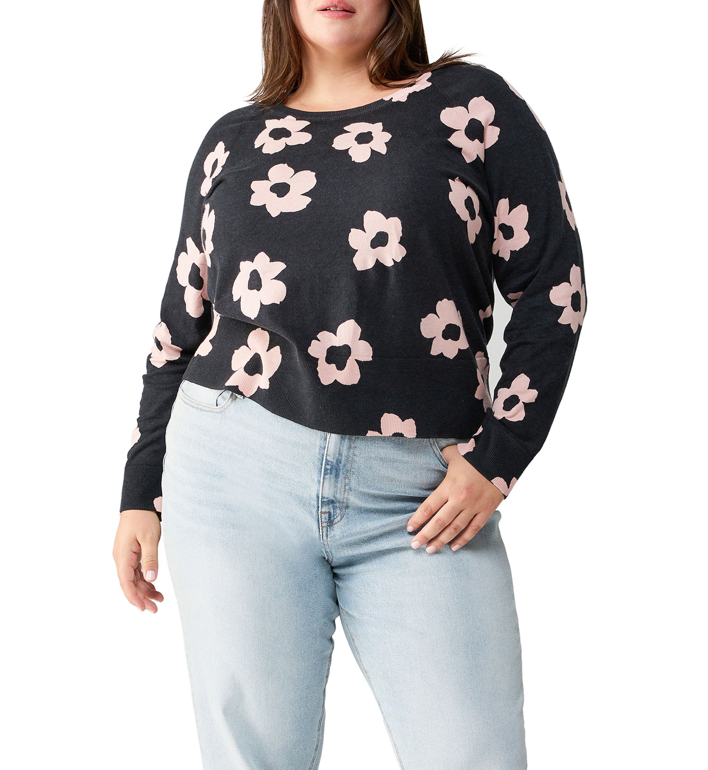 Plus Size All Day Long Sweater