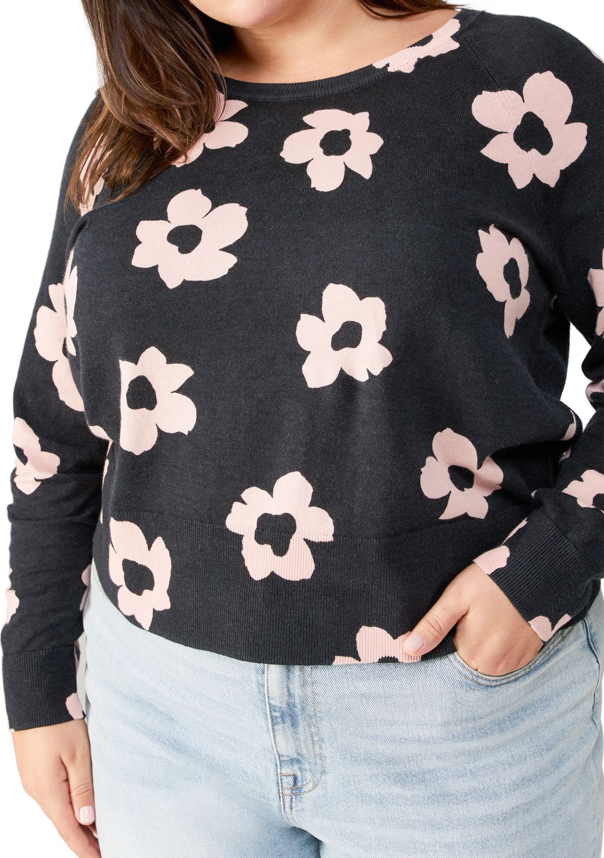 Plus Size All Day Long Sweater
