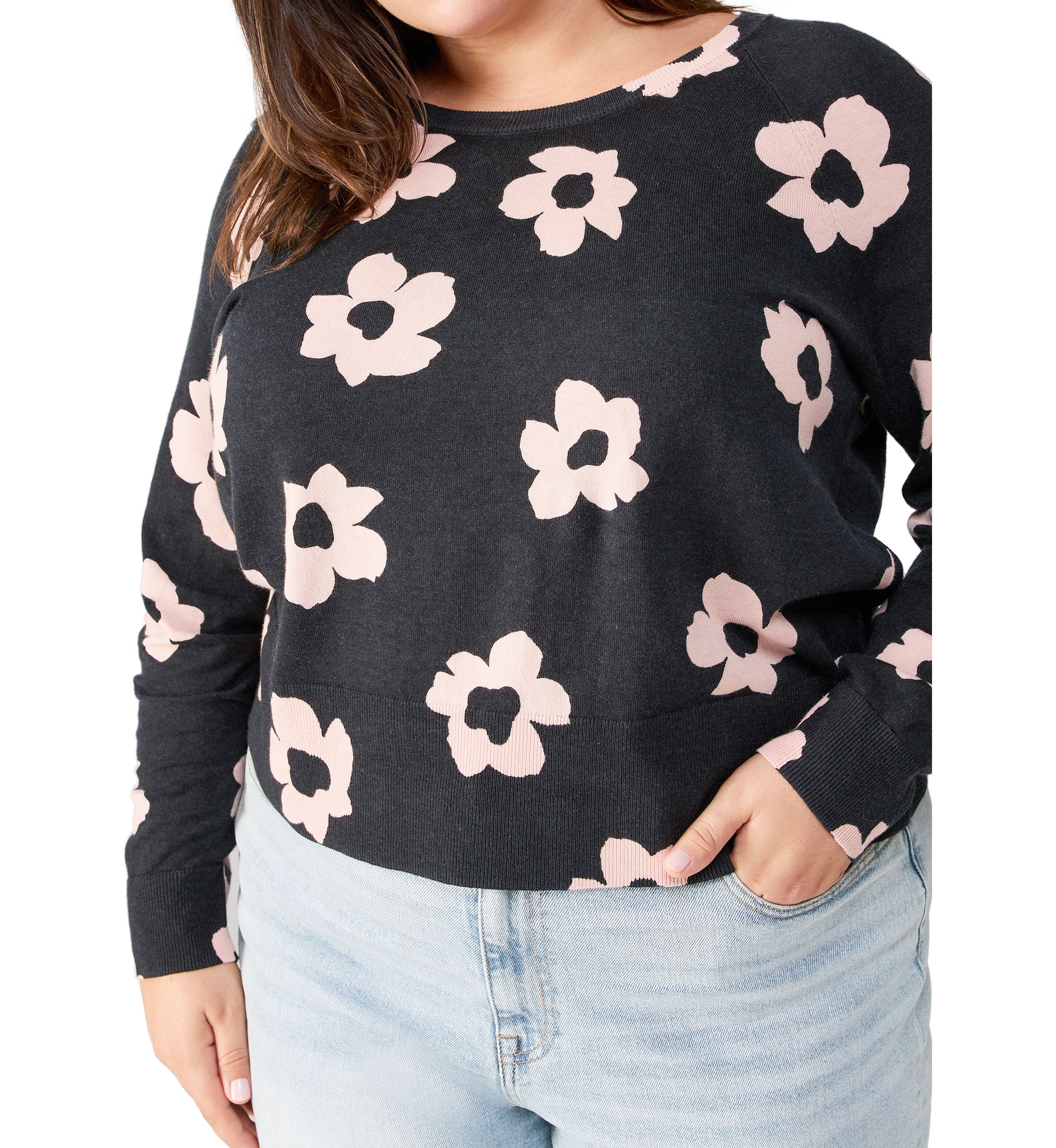 Plus Size All Day Long Sweater