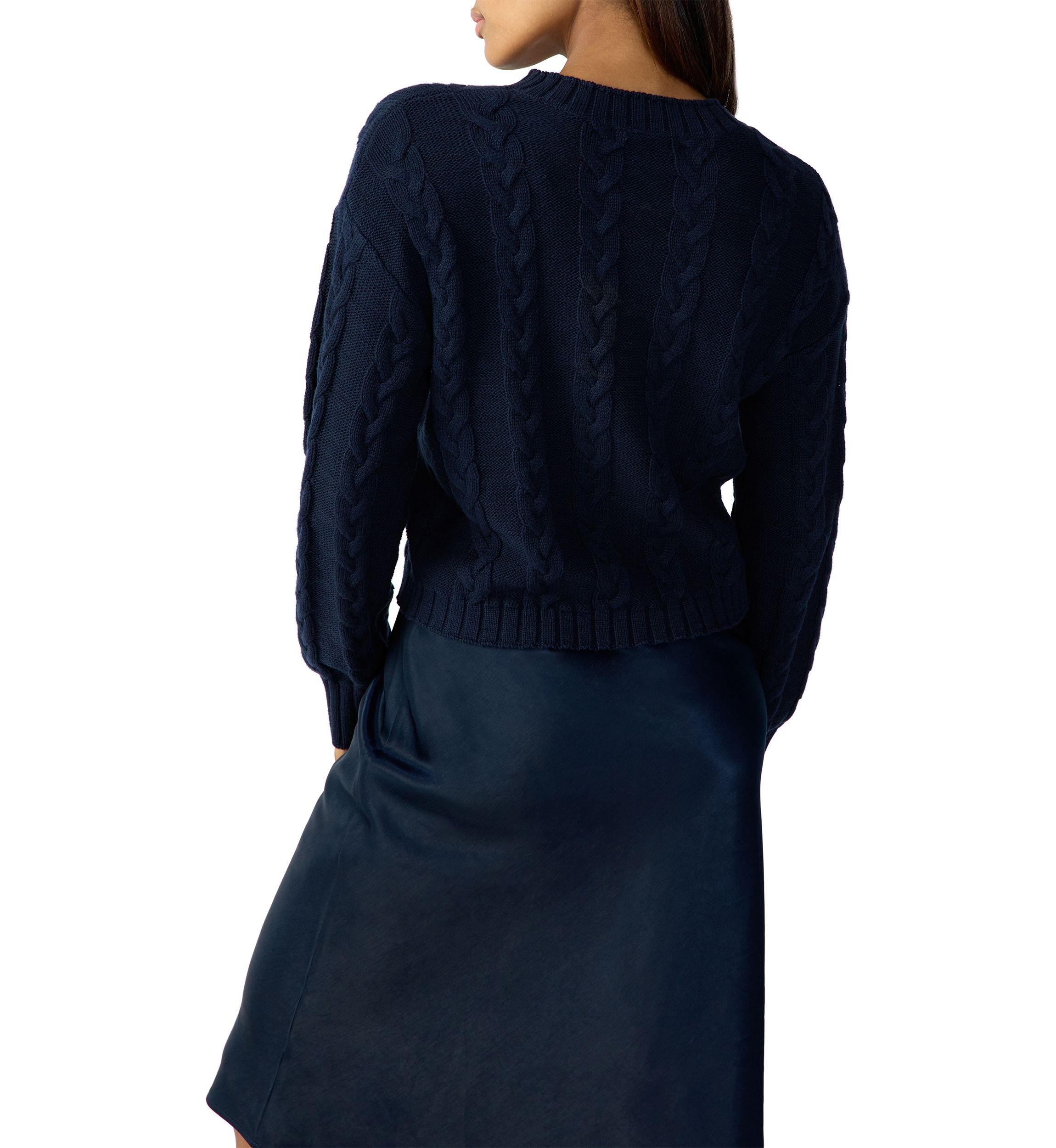 Womens The Cable Knit Sweater