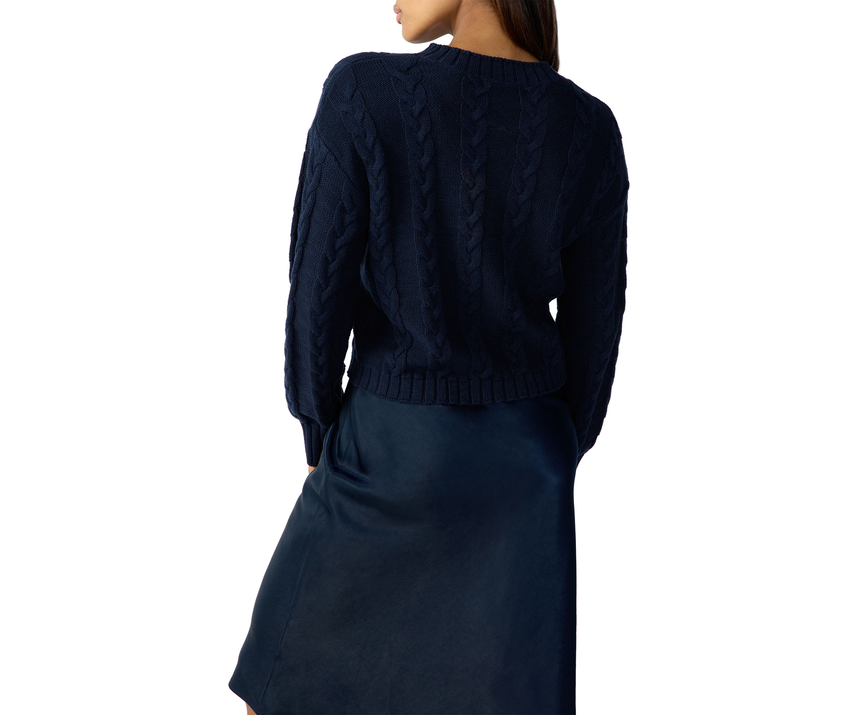 Womens The Cable Knit Sweater
