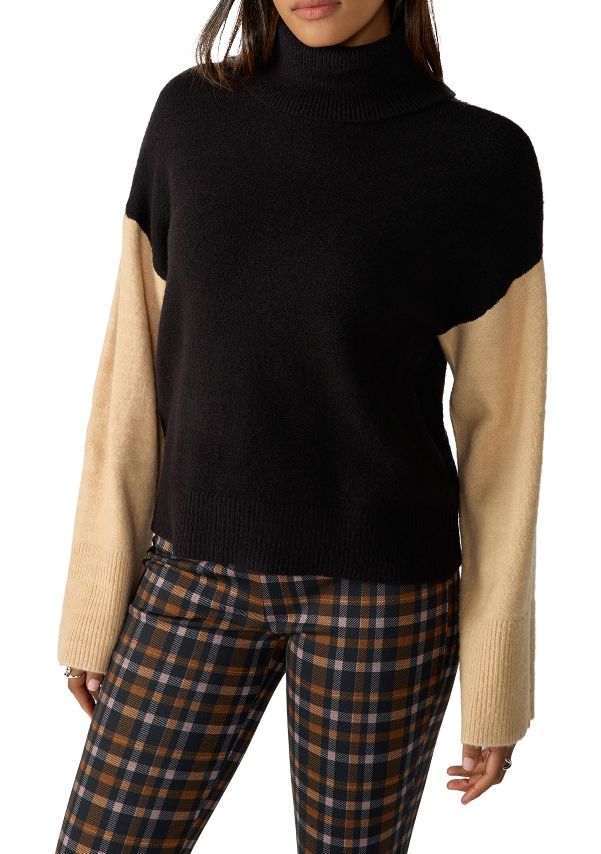 Womens The Color Block Sweater 