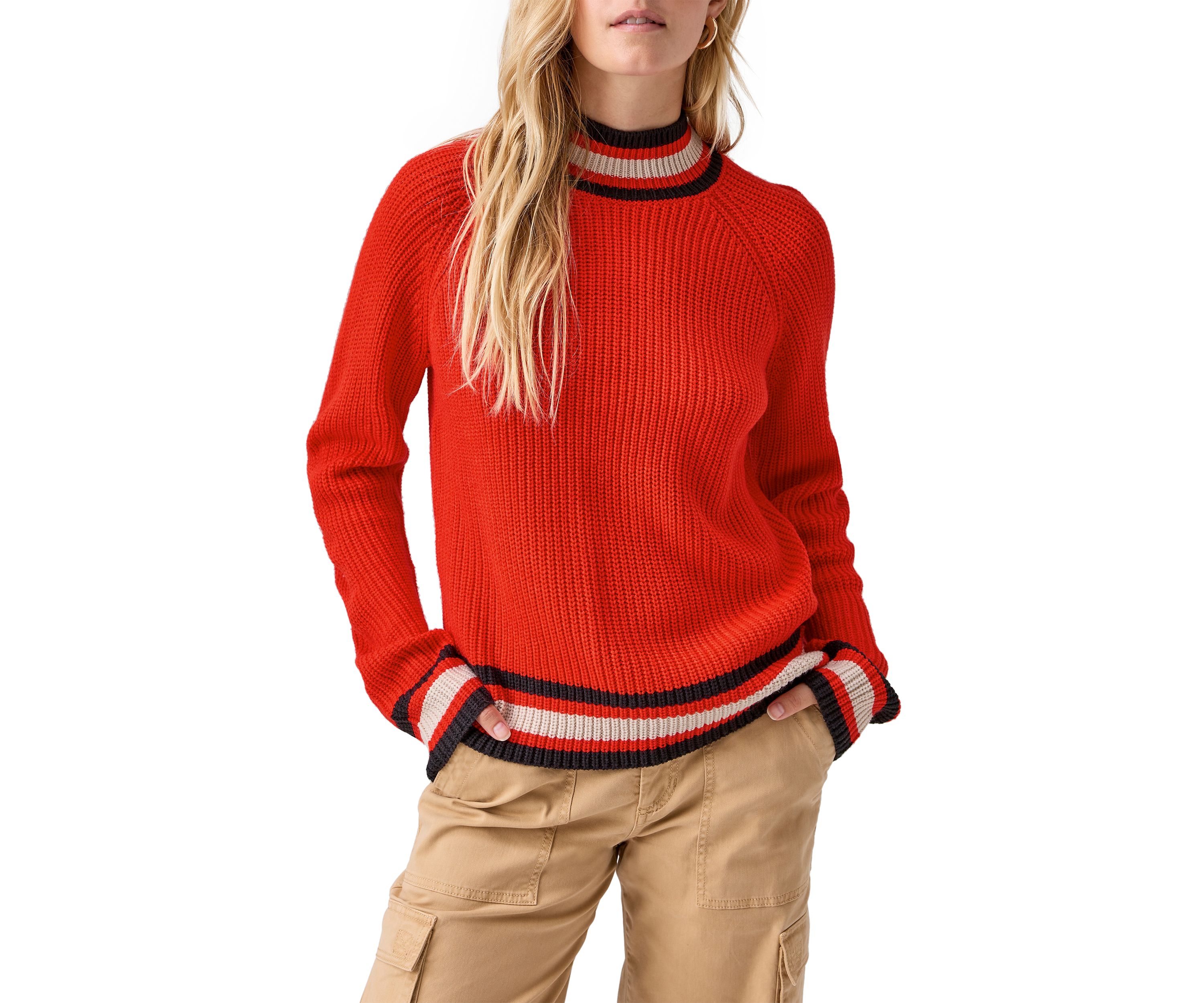 Sporty Stripe Sweater 