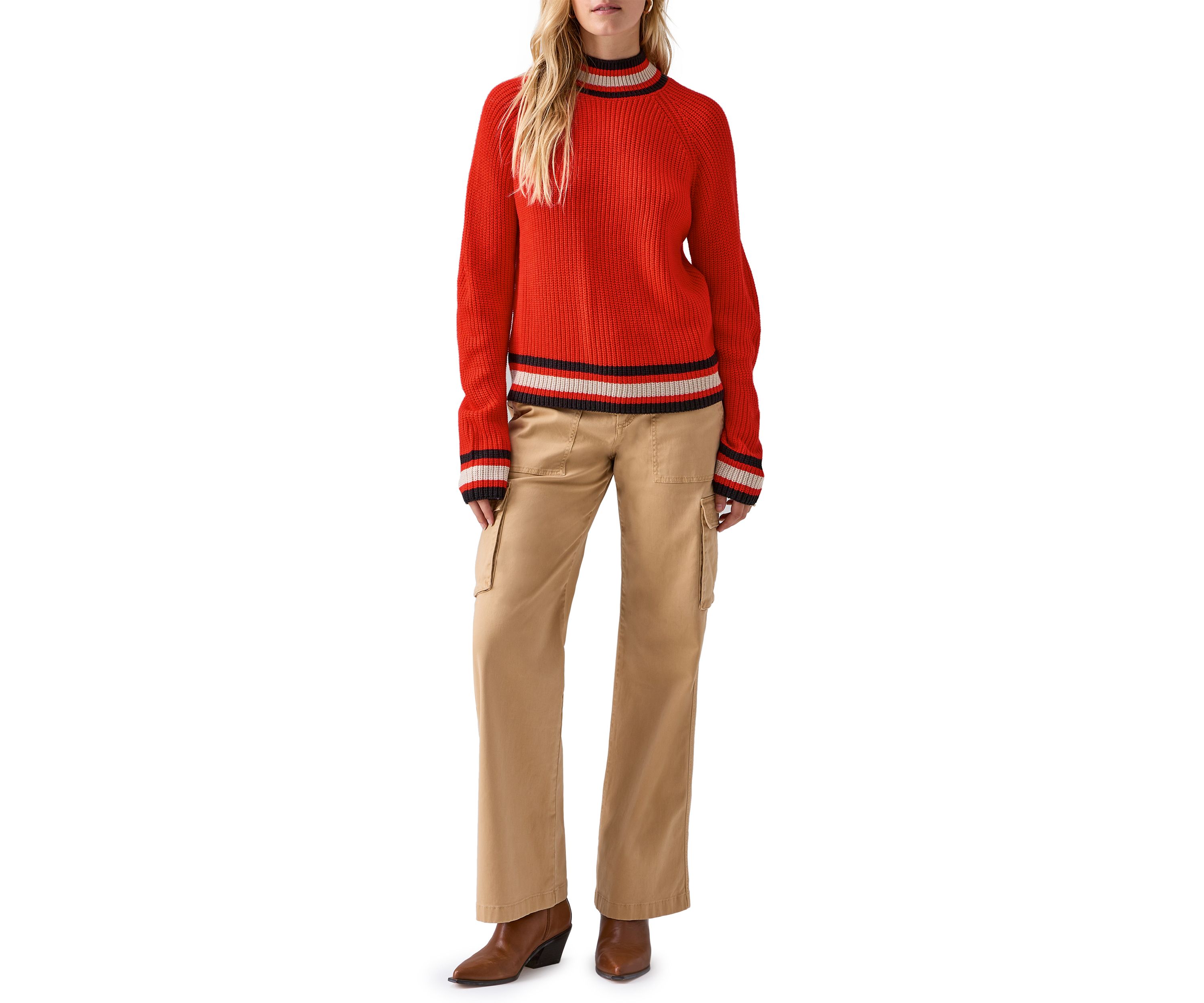Sporty Stripe Sweater 