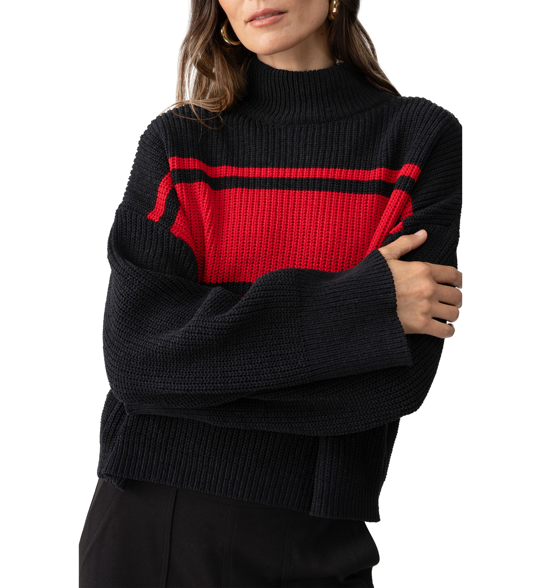 Womens Stay Cozy Sweater