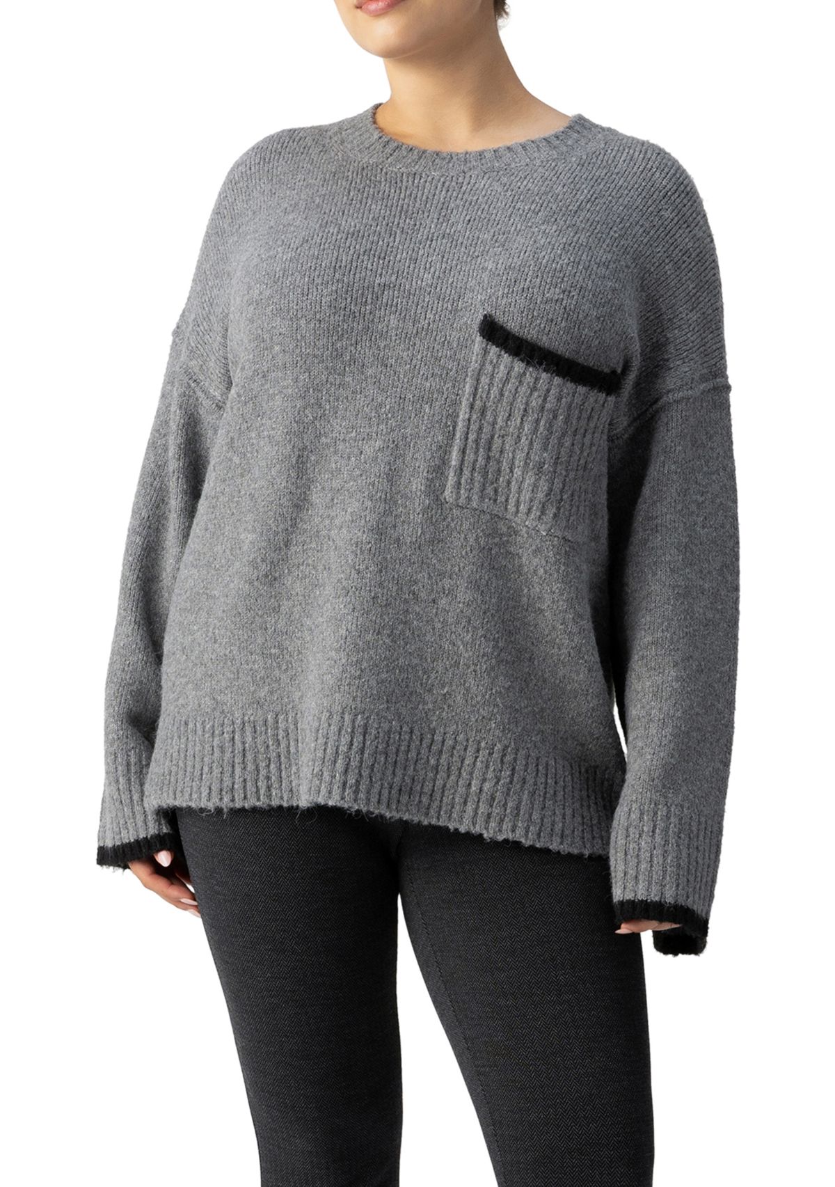 Plus Size Uptown Girl Sweater 