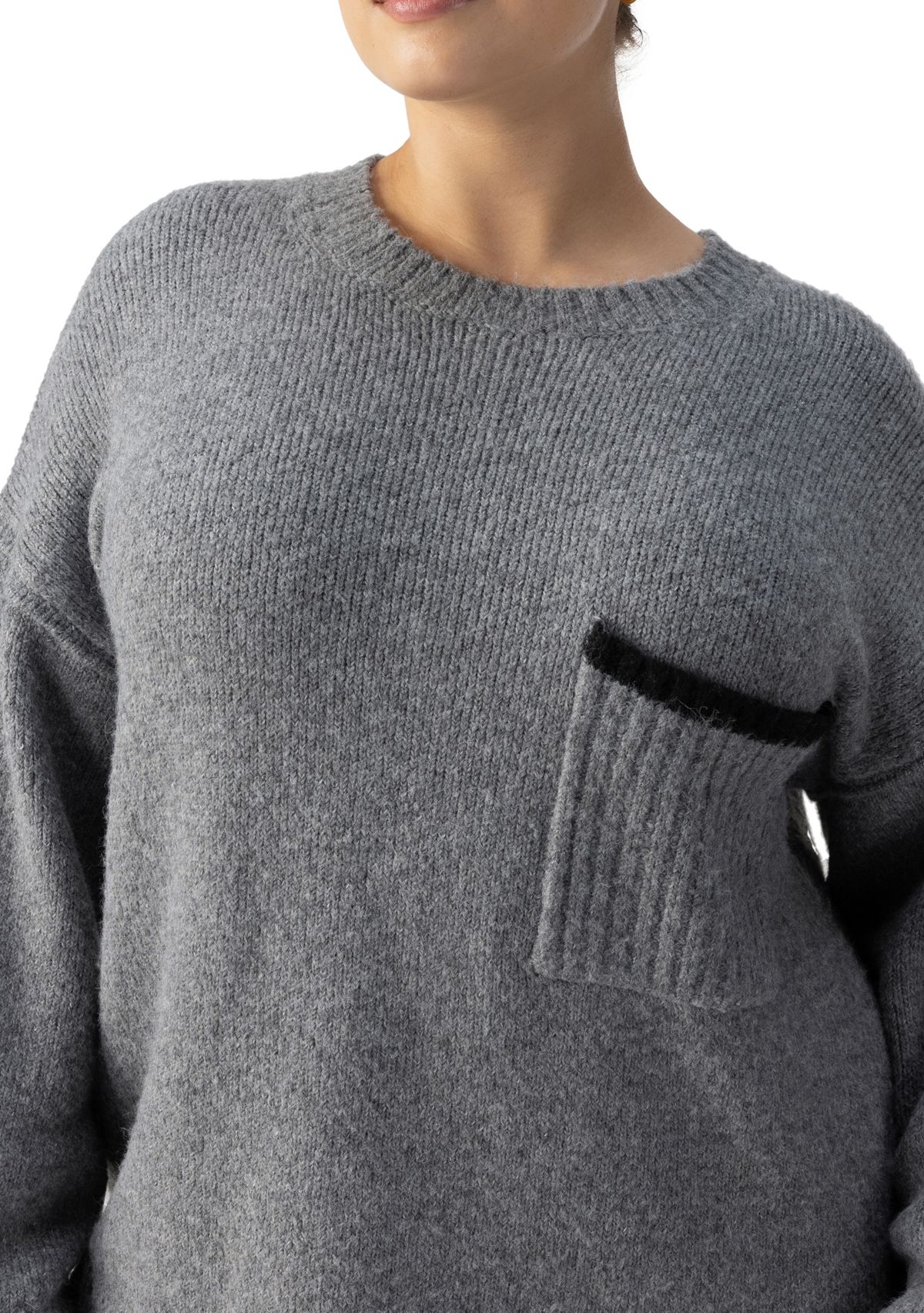 Plus Size Uptown Girl Sweater 