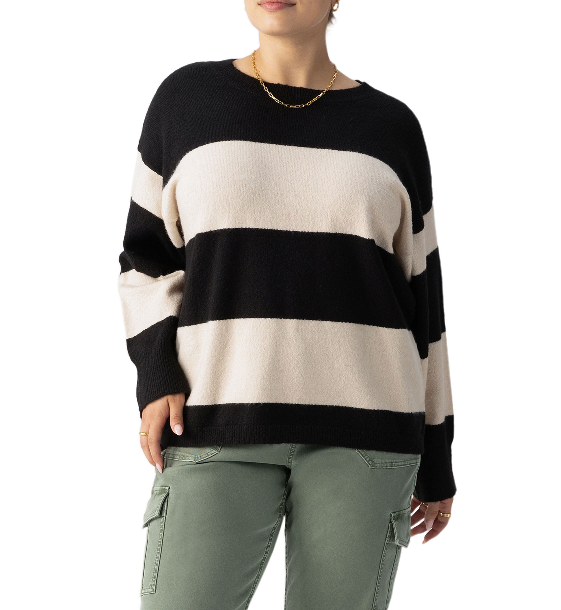 Plus Size Cuddle Up Crew Neck Sweater 