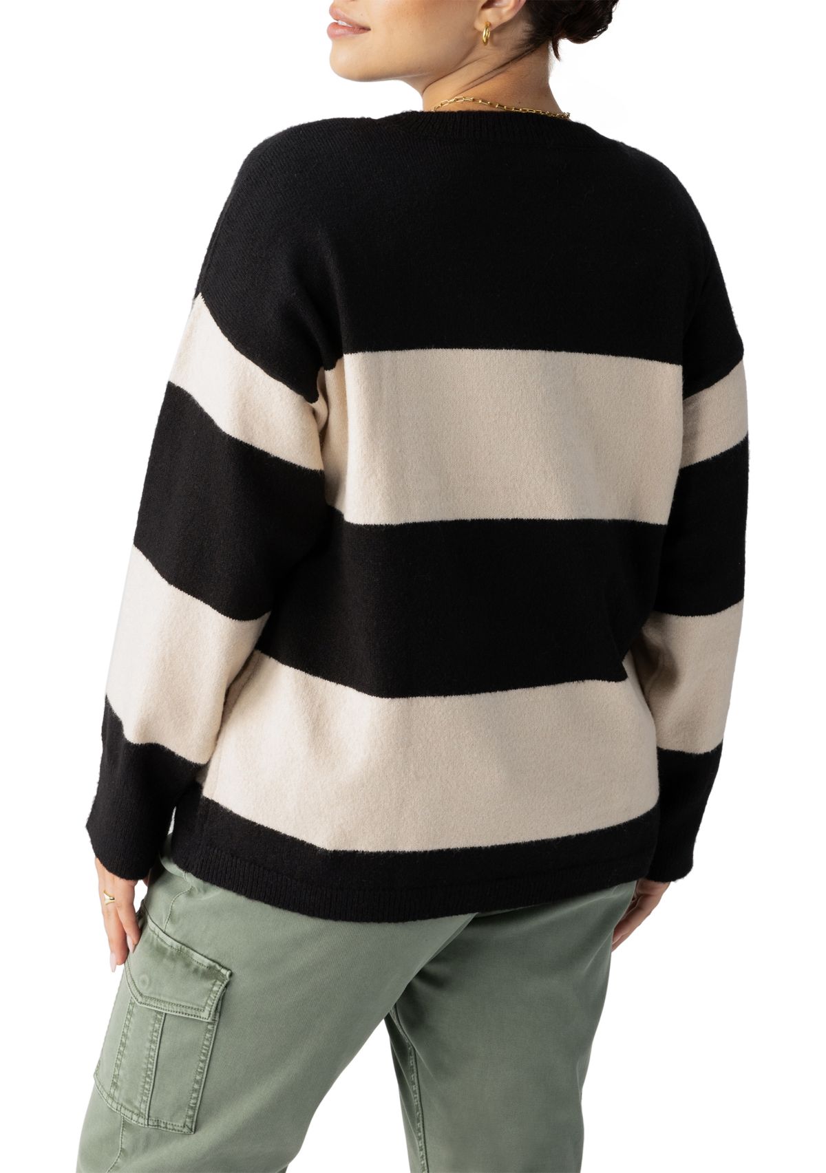 Plus Size Cuddle Up Crew Neck Sweater 