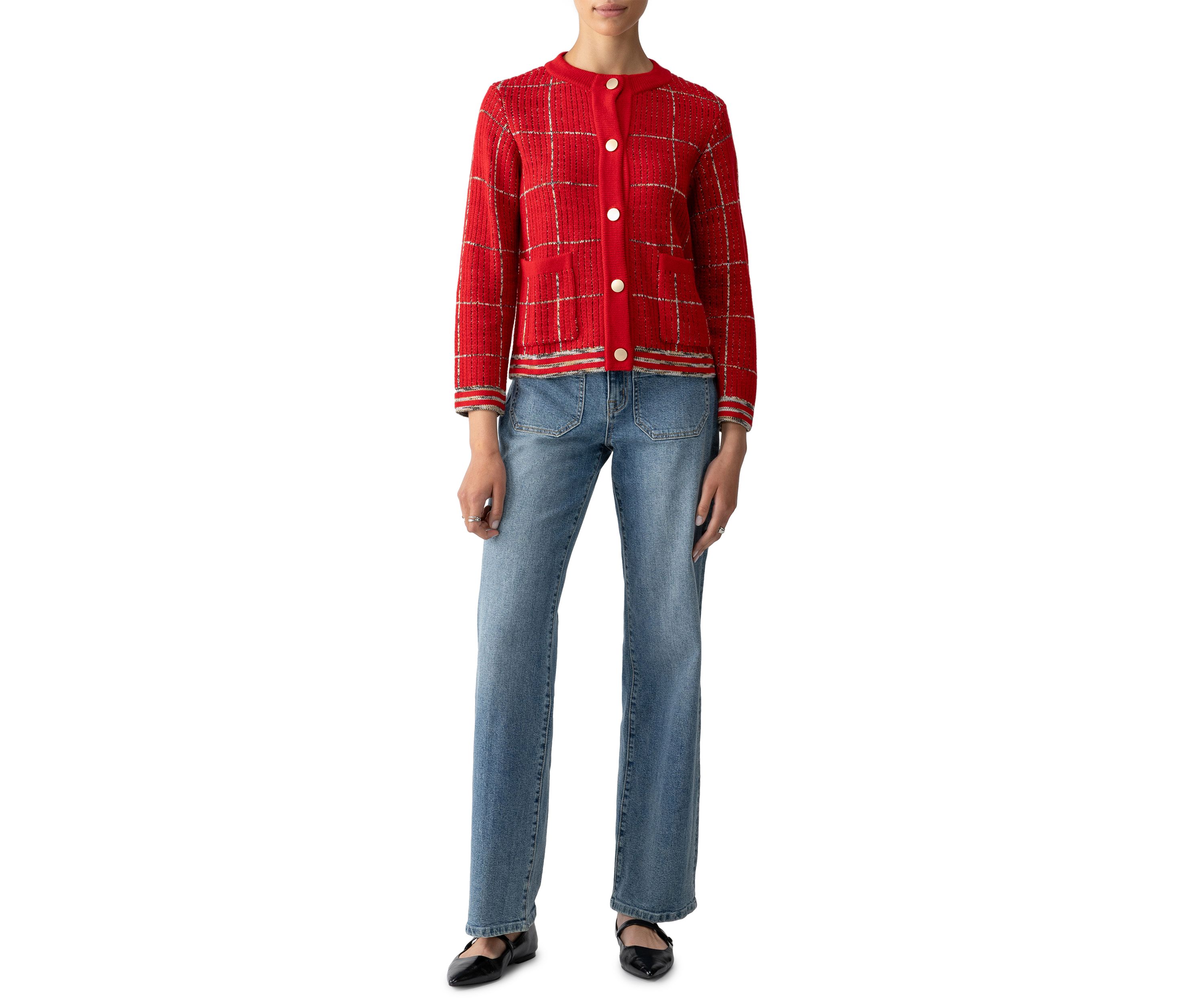 Womens Knitted Lady Jacket