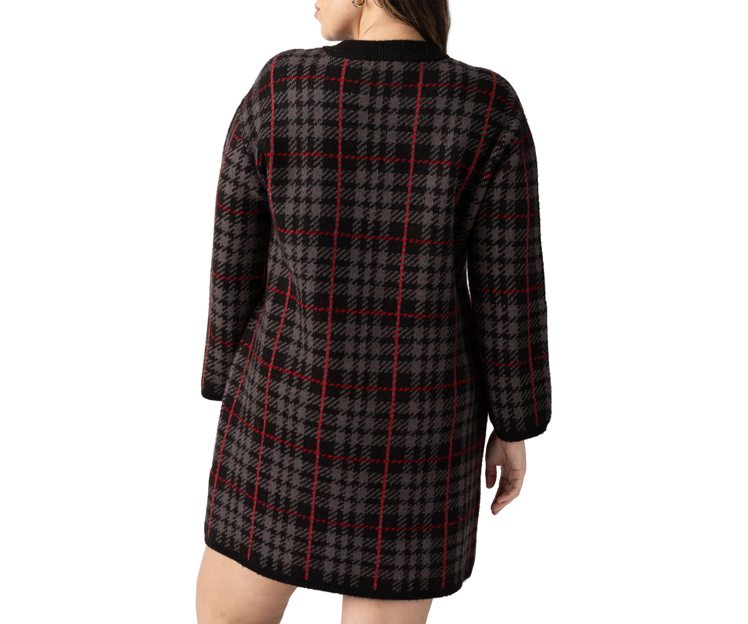 Plus Size Knitted City Coat