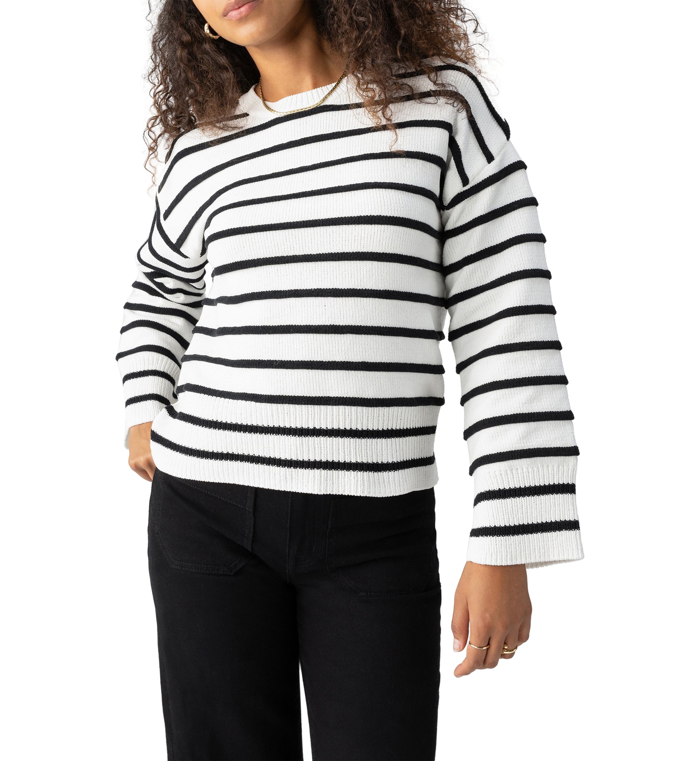 Womens Ottoman Stitch Sweater