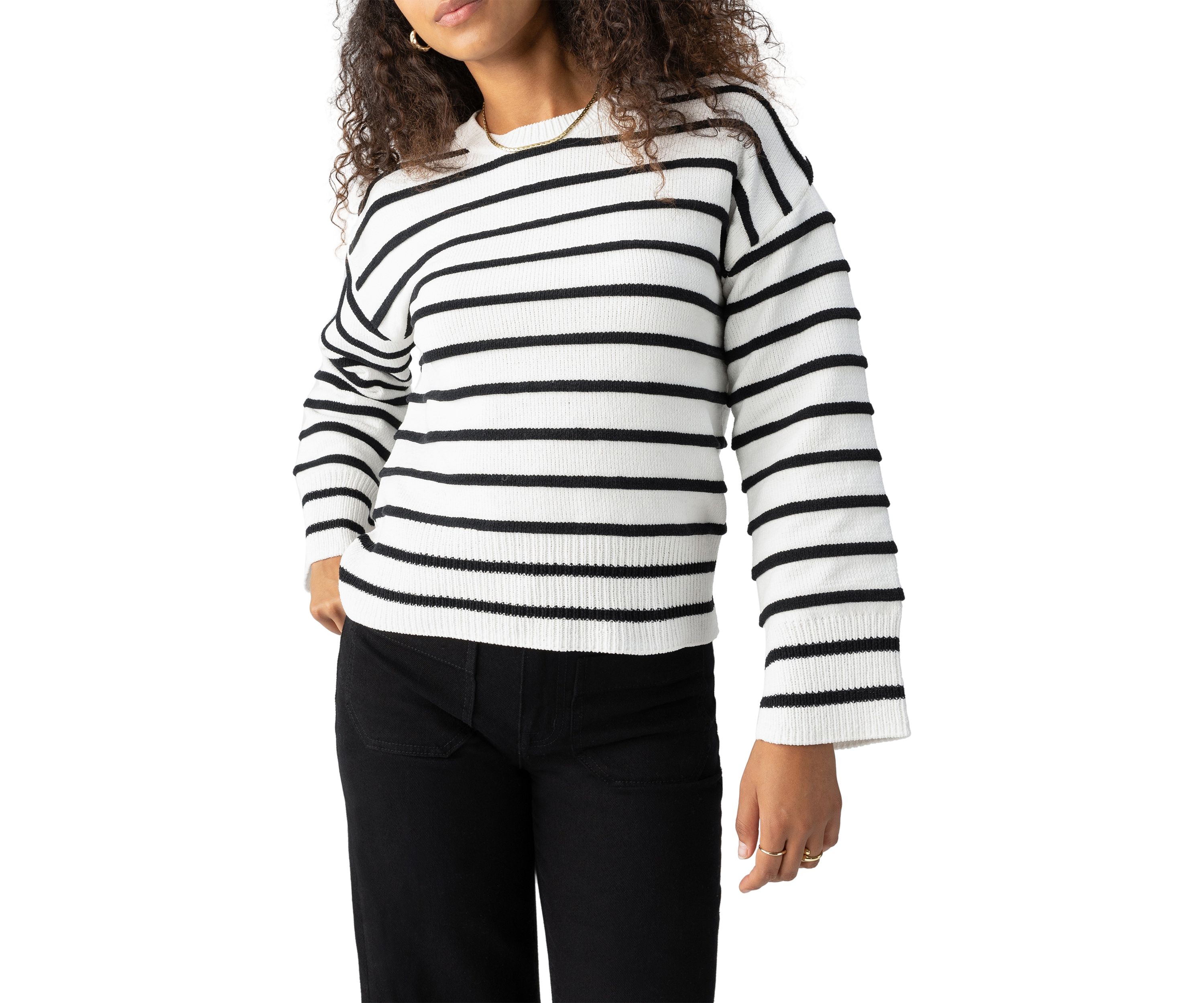 Womens Ottoman Stitch Sweater
