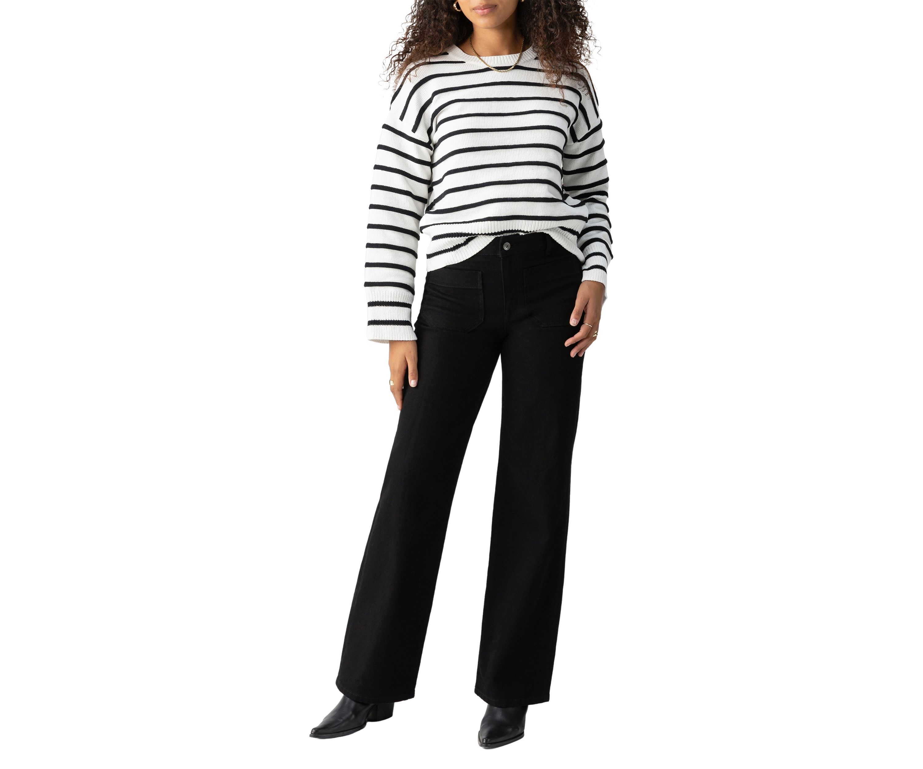 Womens Ottoman Stitch Sweater