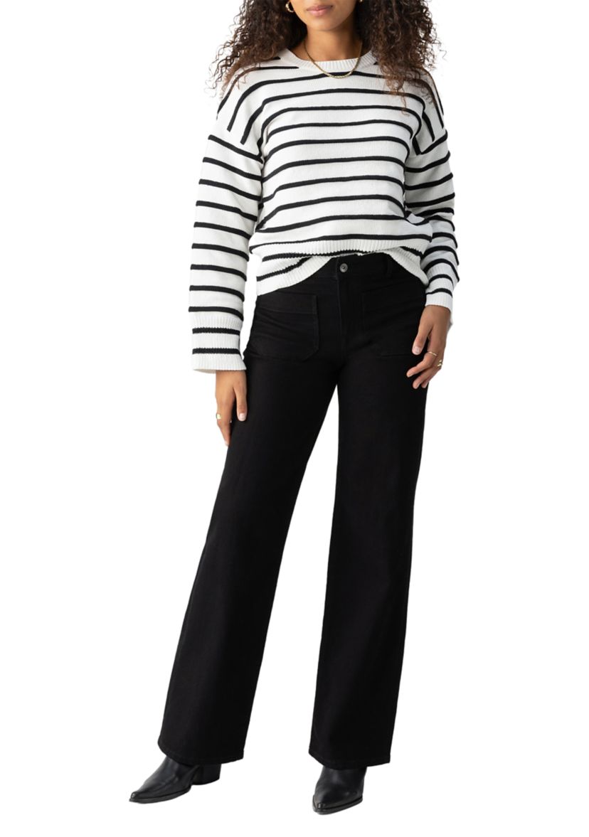 Womens Ottoman Stitch Sweater