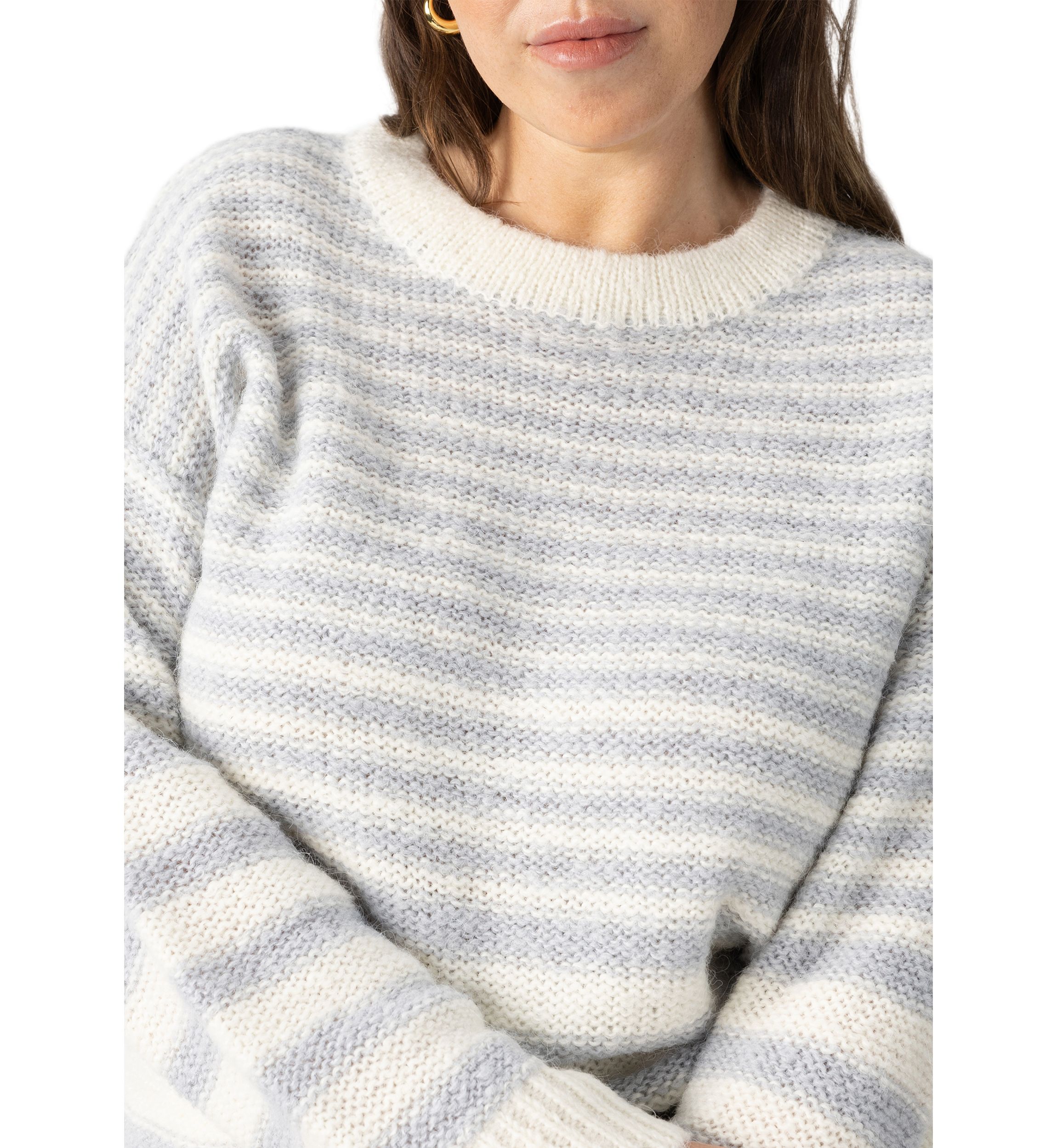 Plus Size Fuzzy Tunic Sweater