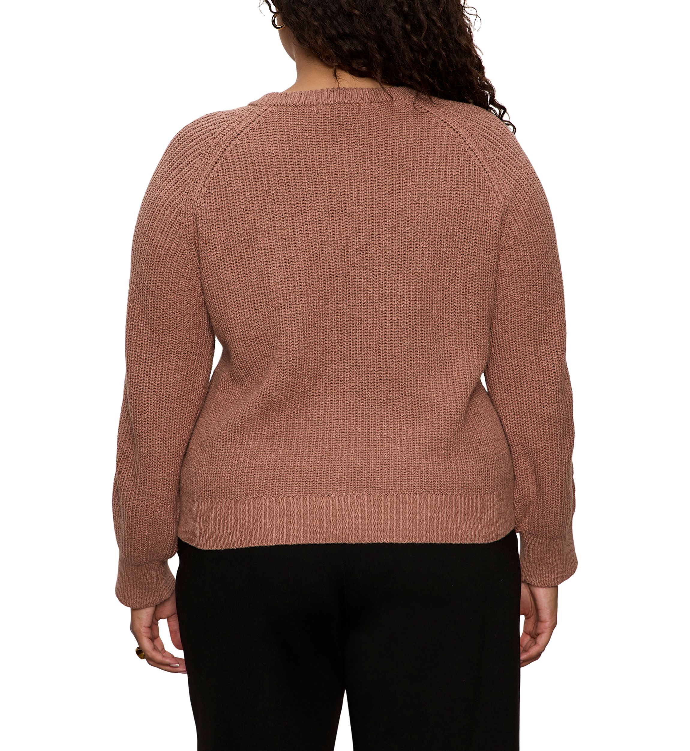 Womens Nomad Cable Popover Sweater 