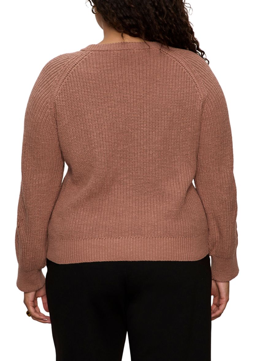 Womens Nomad Cable Popover Sweater 