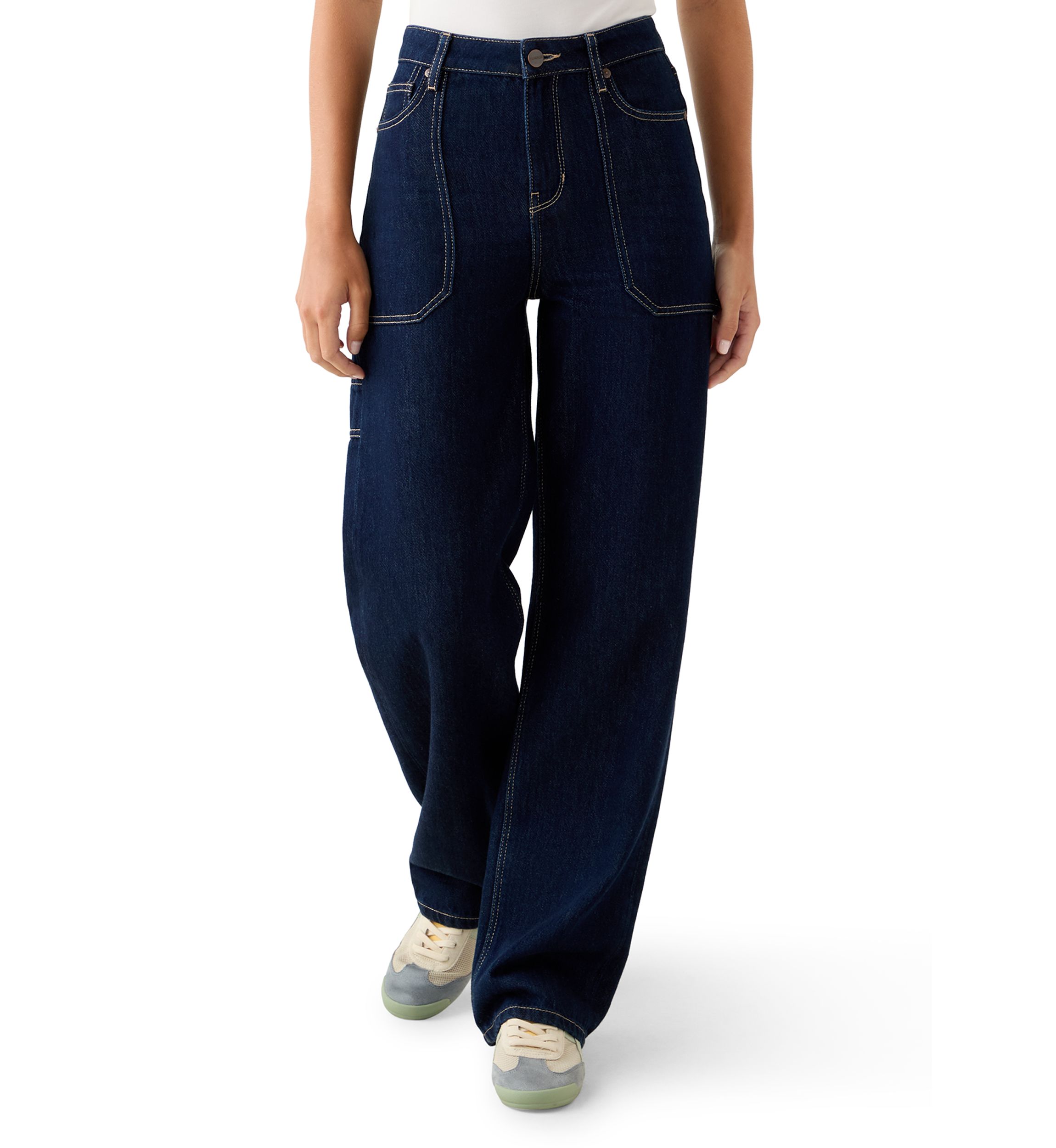 Womens Soleil Straight Jeans