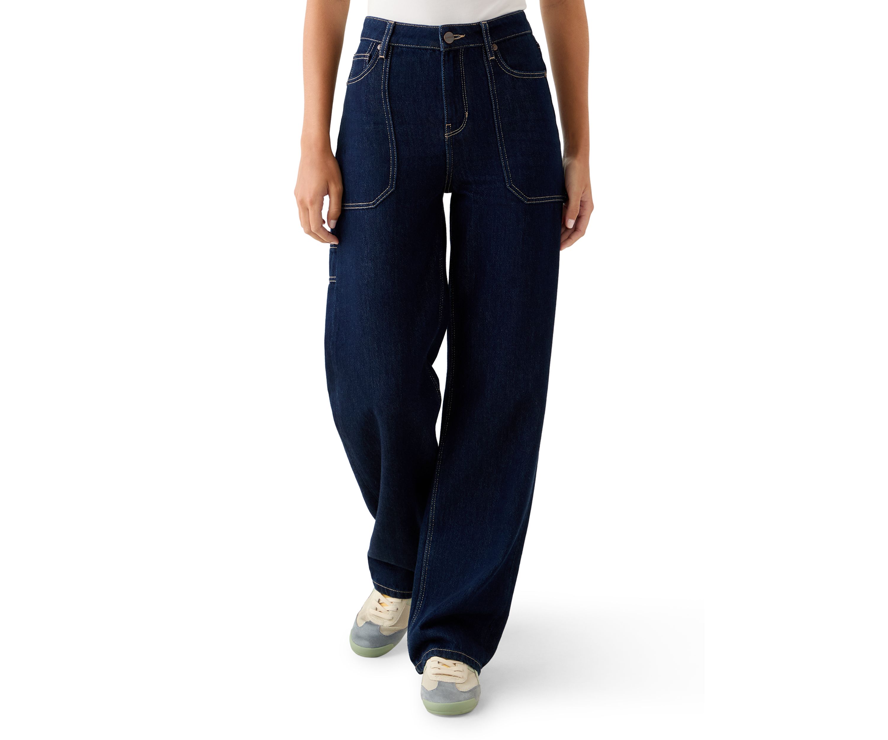 Womens Soleil Straight Jeans