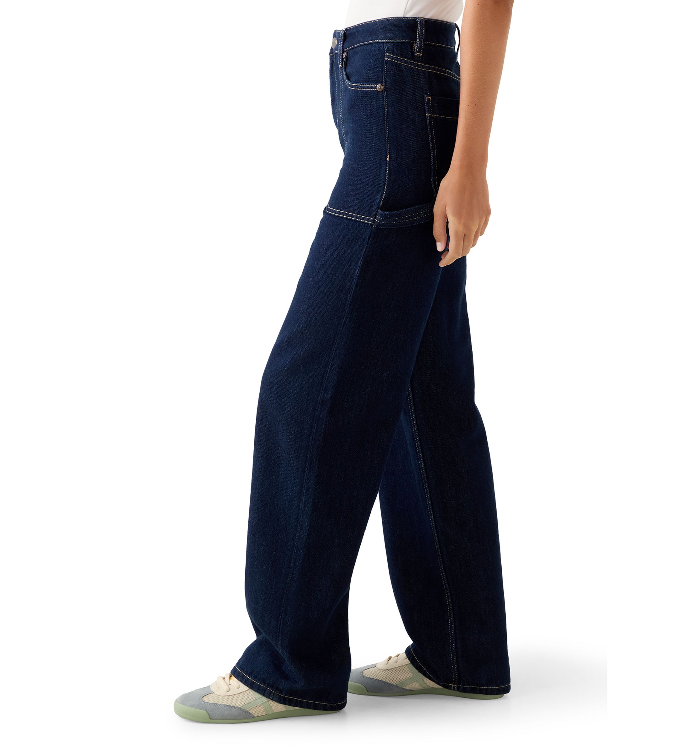 Womens Soleil Straight Jeans