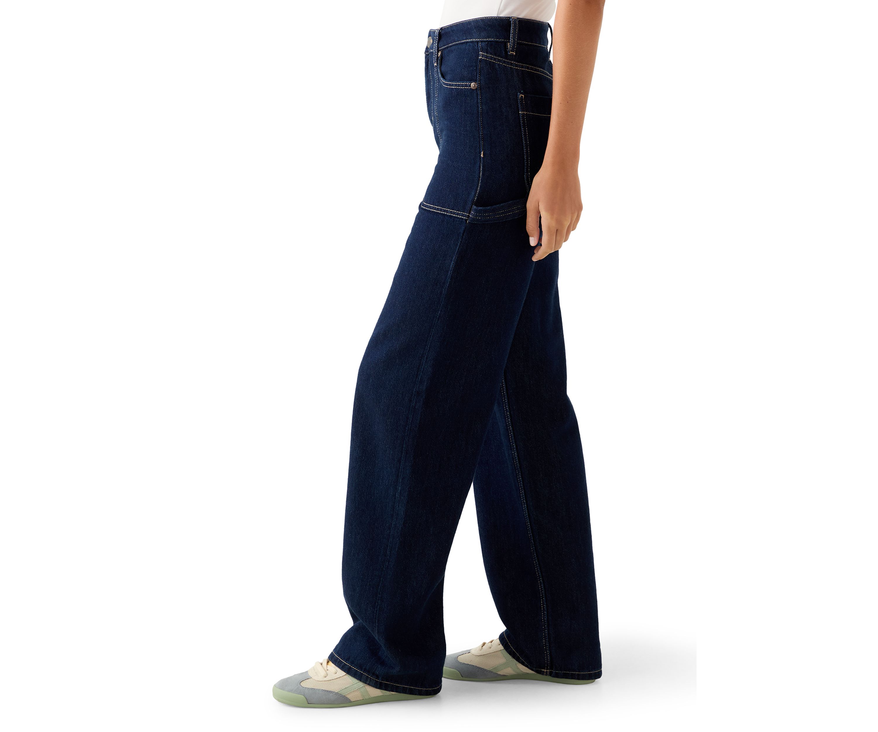 Womens Soleil Straight Jeans