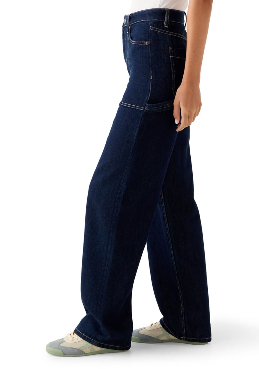 Womens Soleil Straight Jeans