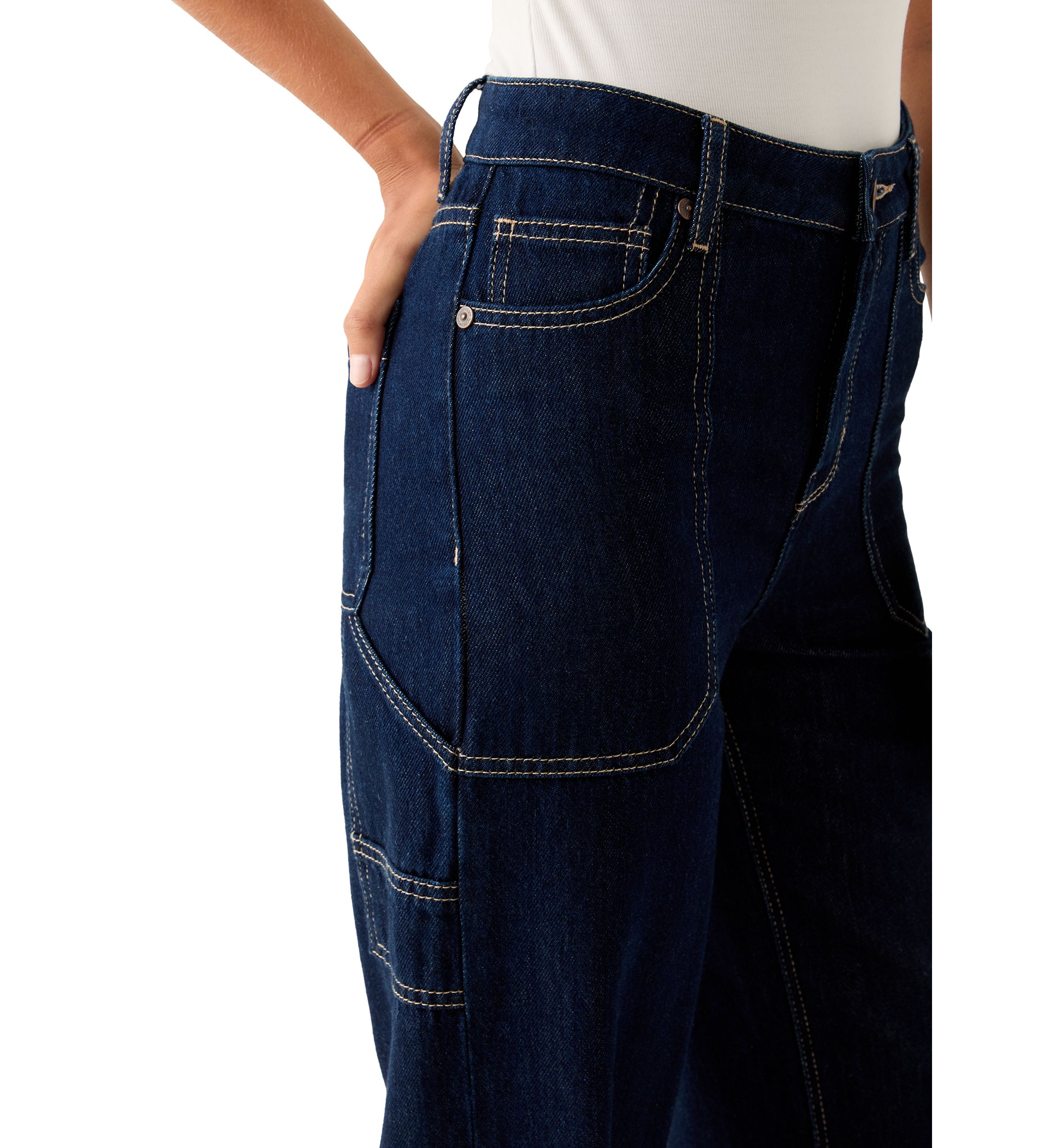 Womens Soleil Straight Jeans
