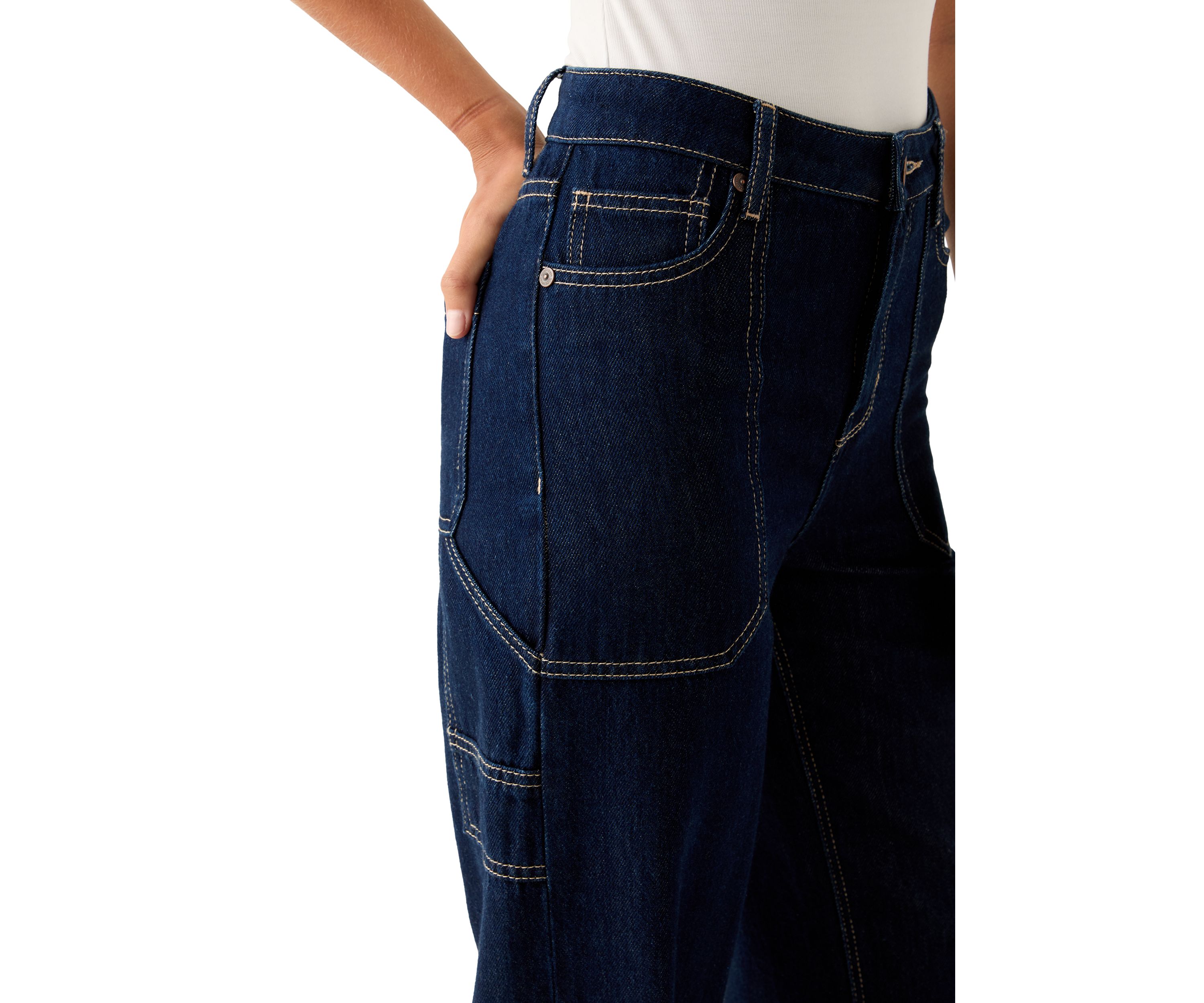 Womens Soleil Straight Jeans